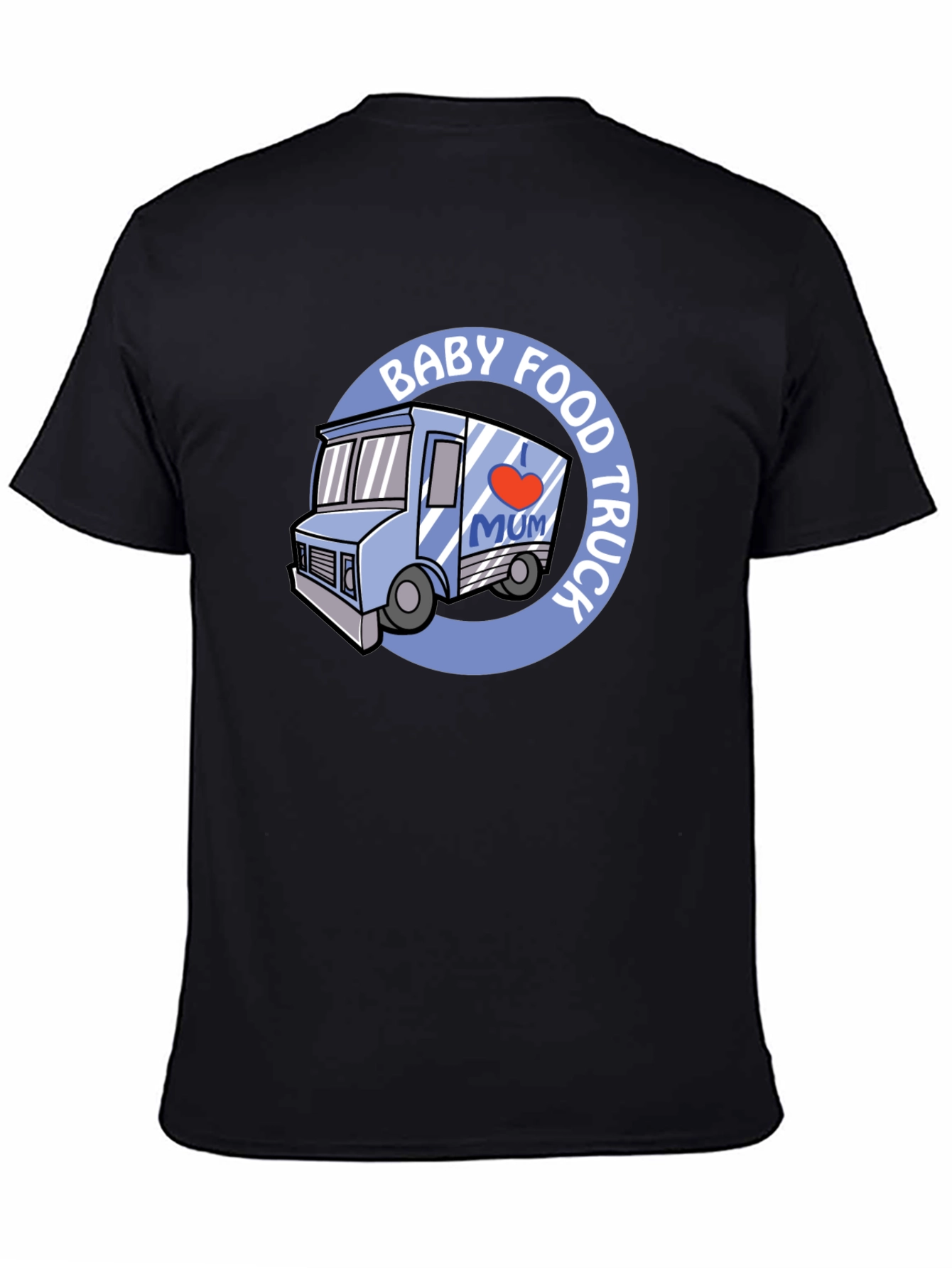 Baby Food Truck Mum T-Shirt