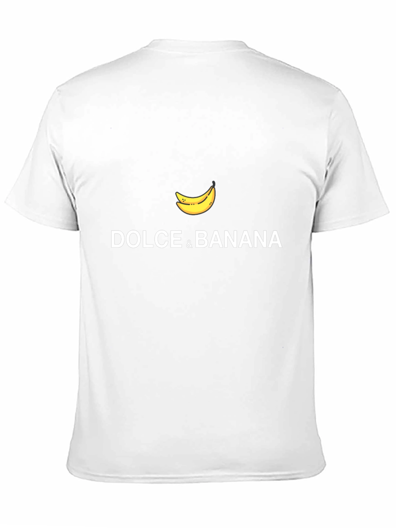 Dolce & Banana Graphic Print Crew Neck Tee