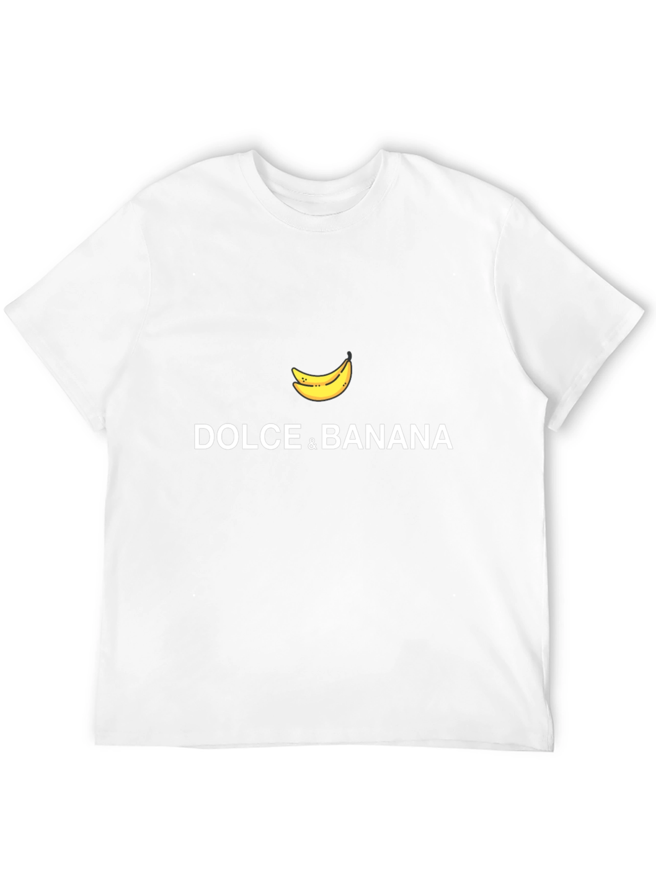 Dolce & Banana Graphic Print Crew Neck Tee