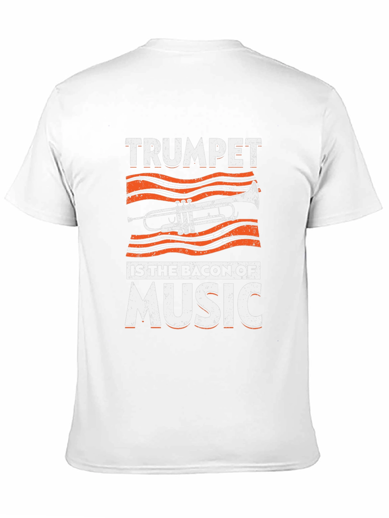 Trumpet is the Bacon of Music Graphic T-Shirt
