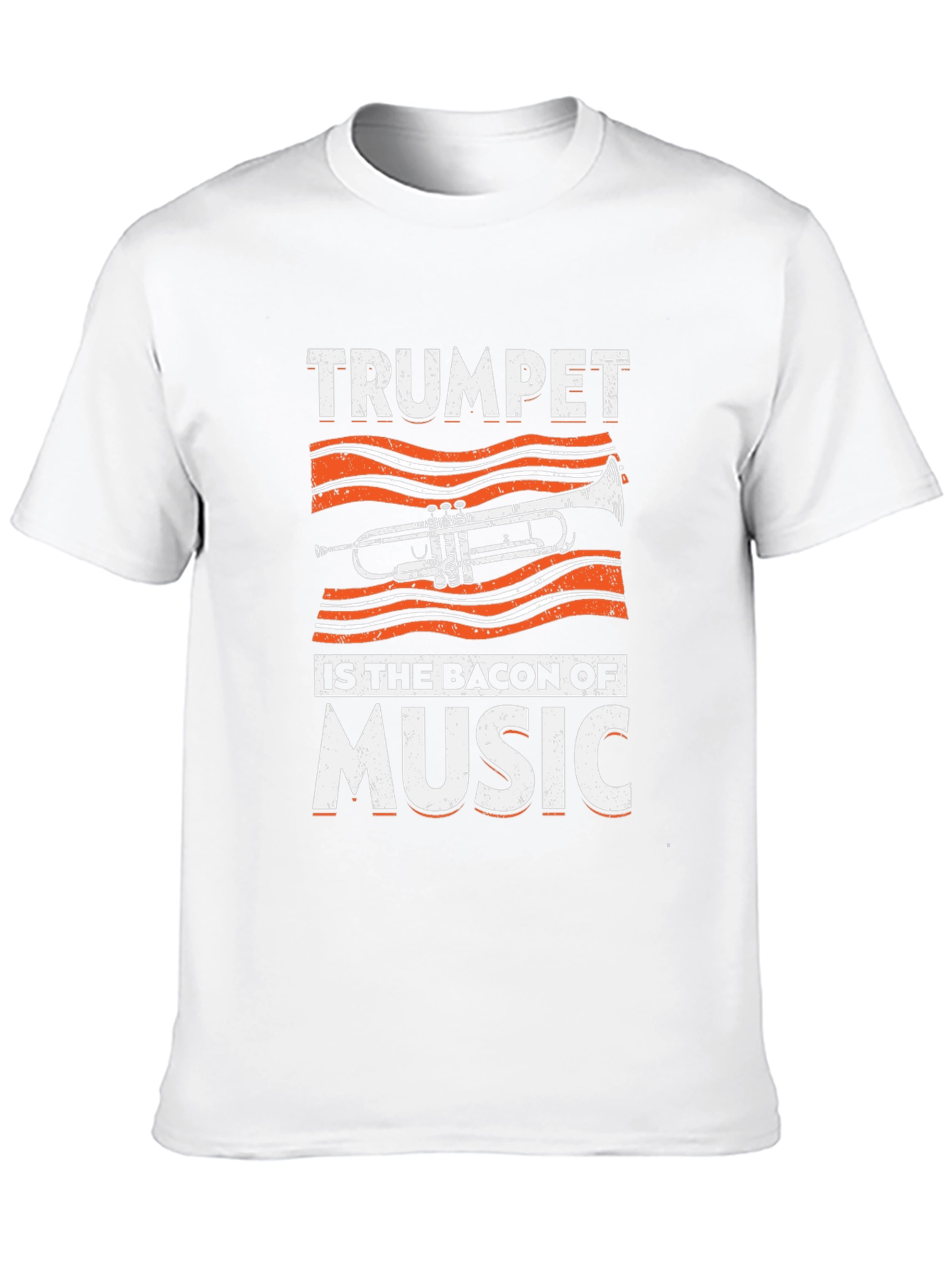 Trumpet is the Bacon of Music Graphic T-Shirt