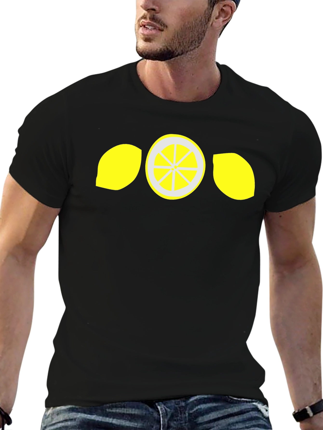 Lemon Graphic Tee - Stylish & Fresh!