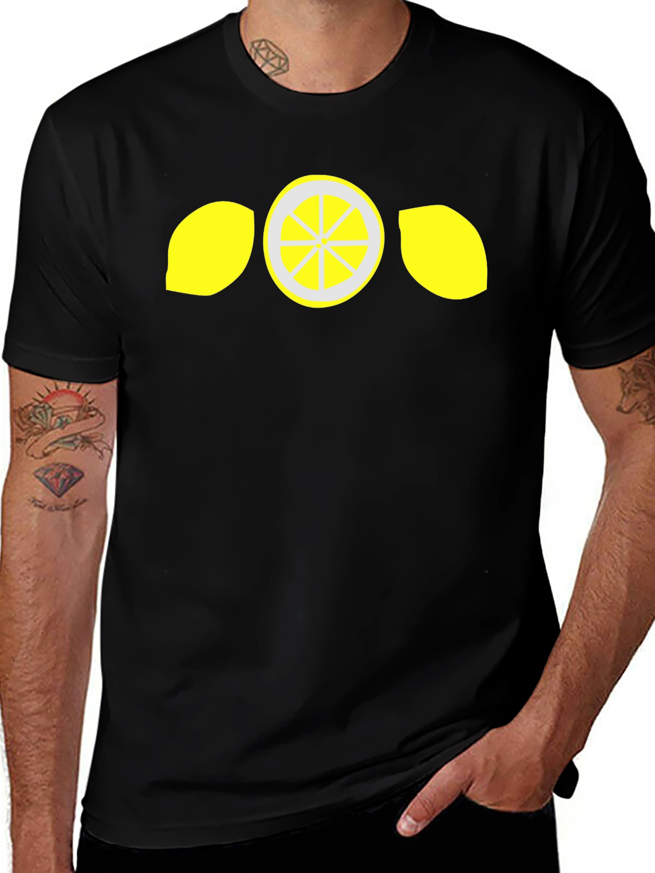 Lemon Graphic Tee - Stylish & Fresh!