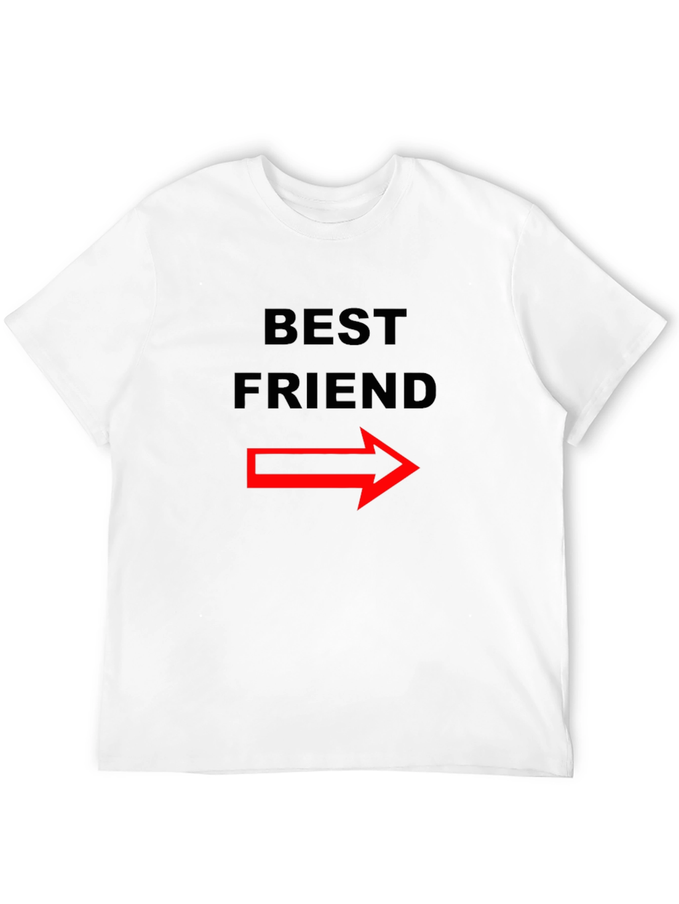 Best Friend Matching Arrow T-Shirt - Funny Couple Tee