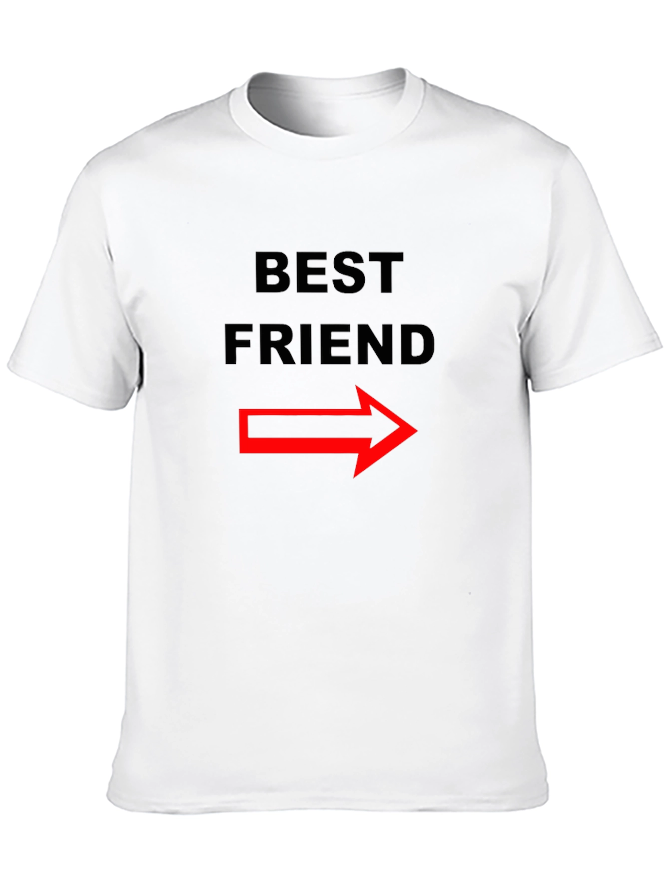 Best Friend Matching Arrow T-Shirt - Funny Couple Tee