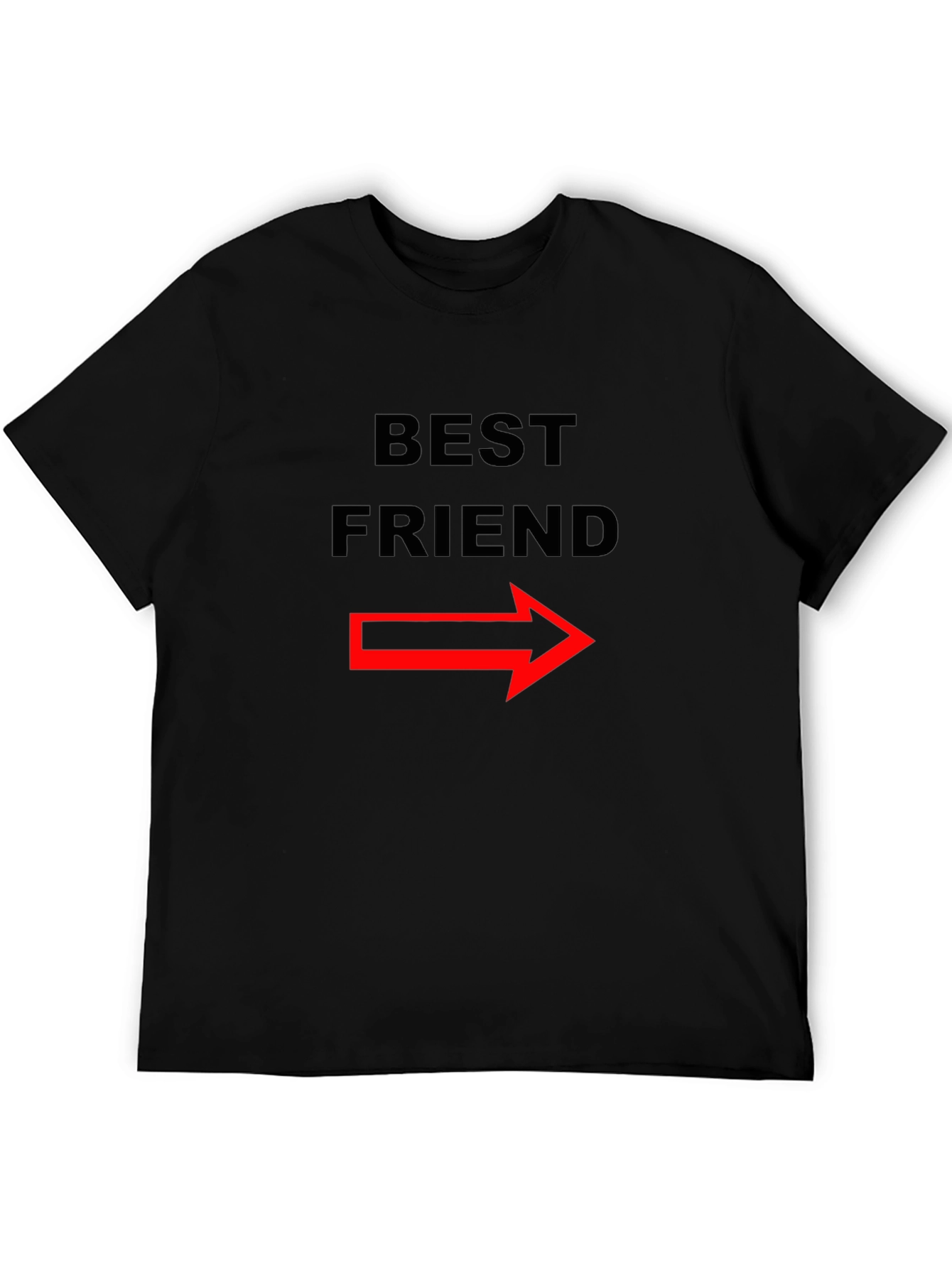 Best Friend Matching Arrow T-Shirt - Funny Couple Tee