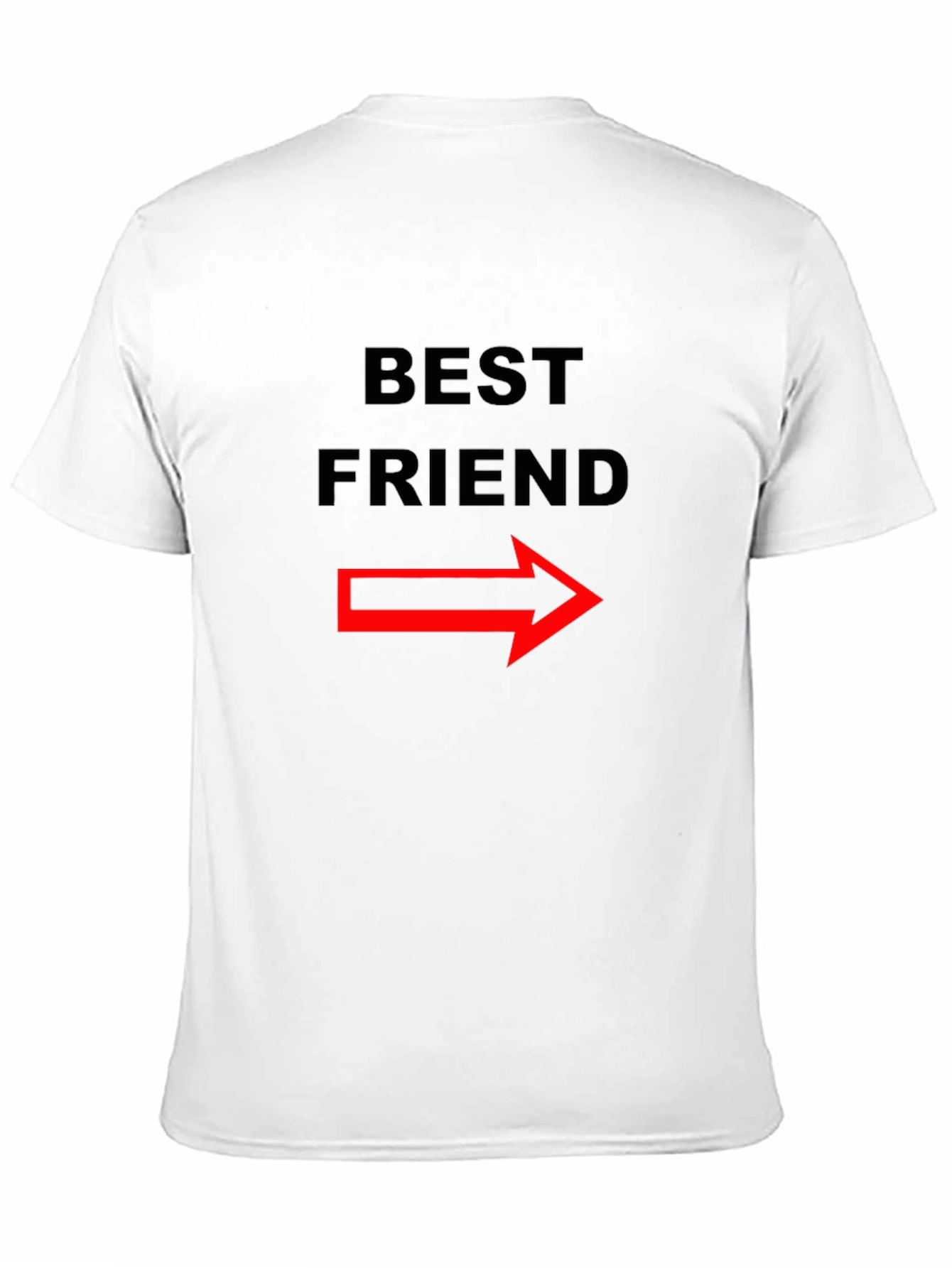 Best Friend Matching Arrow T-Shirt - Funny Couple Tee