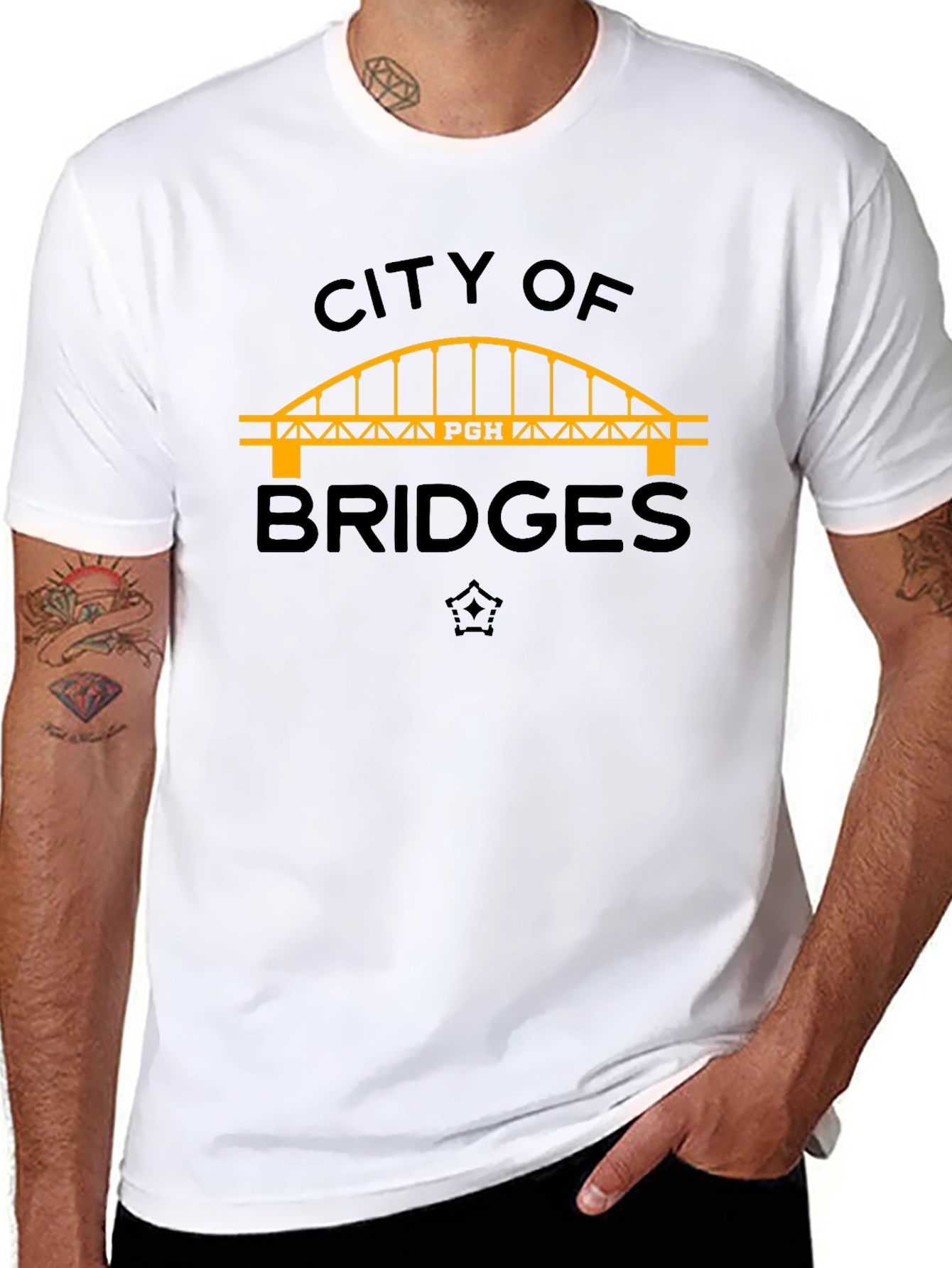 City of Bridges T-Shirt - Pittsburgh Pride!