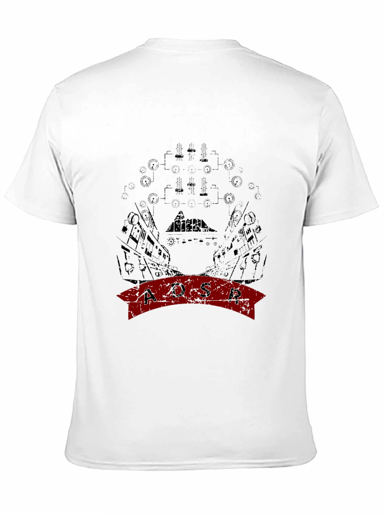 ADSR Graphic Black T-Shirt
