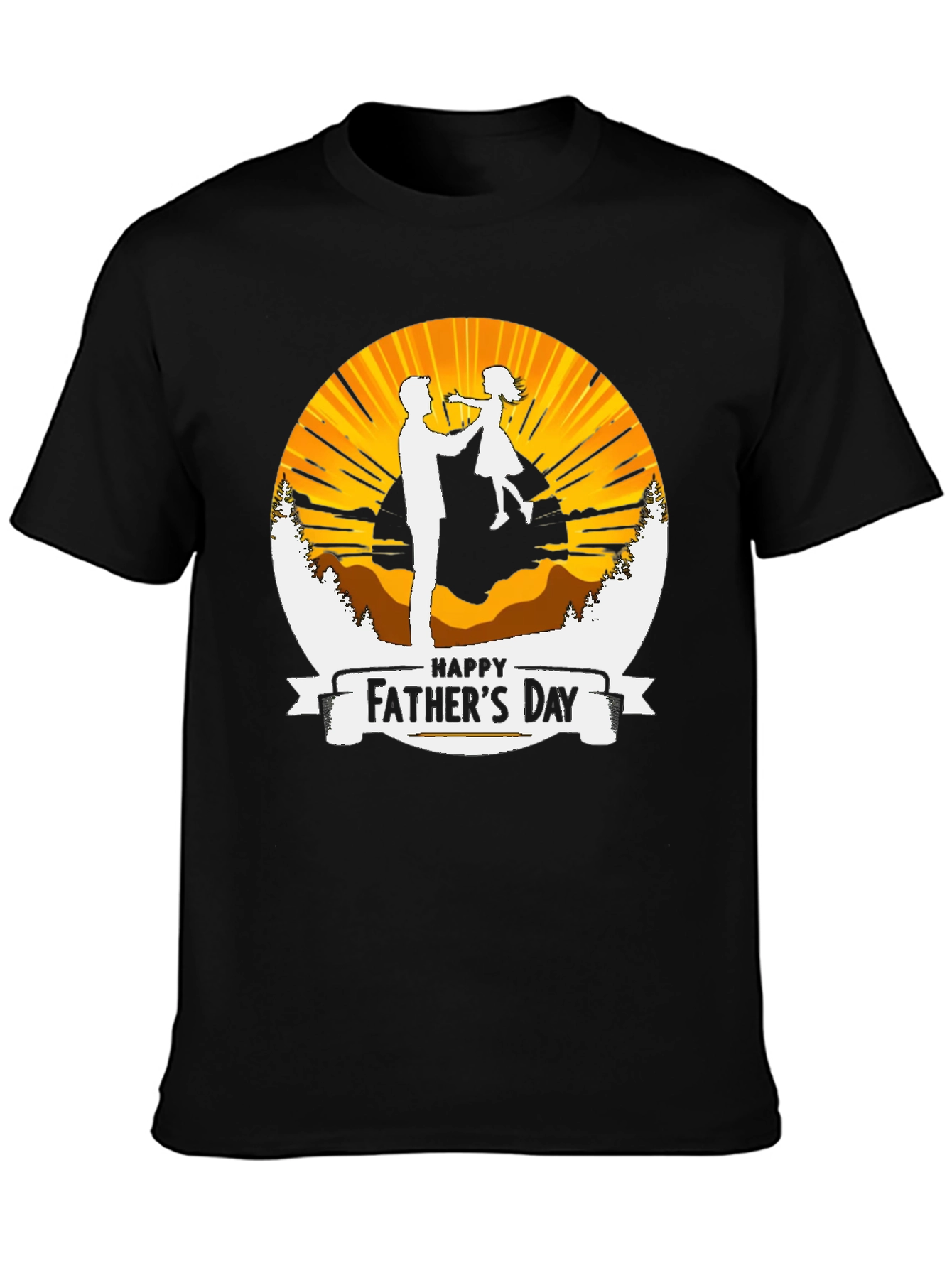 Happy Fathers Day Graphic T-Shirt