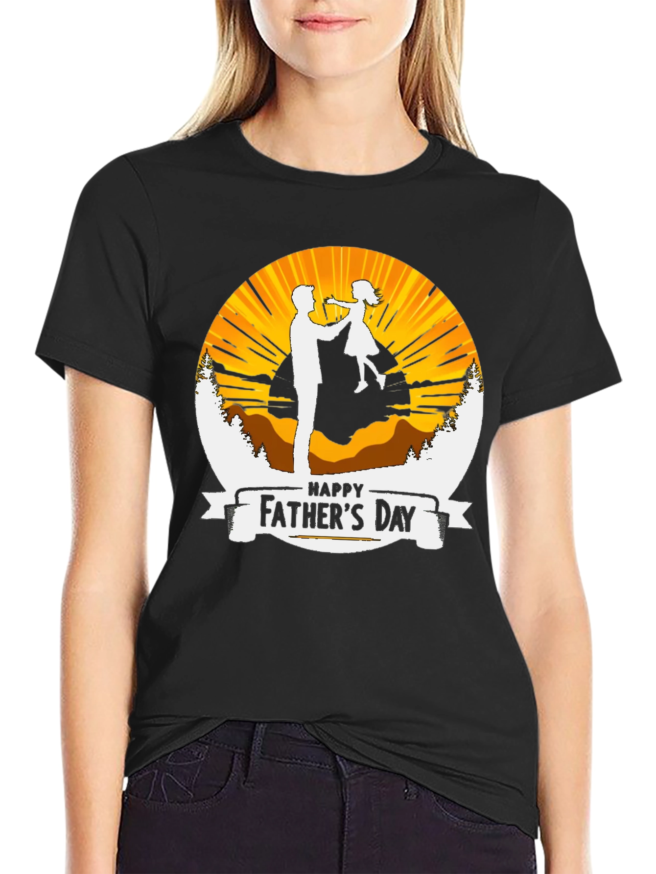 Happy Fathers Day Graphic T-Shirt