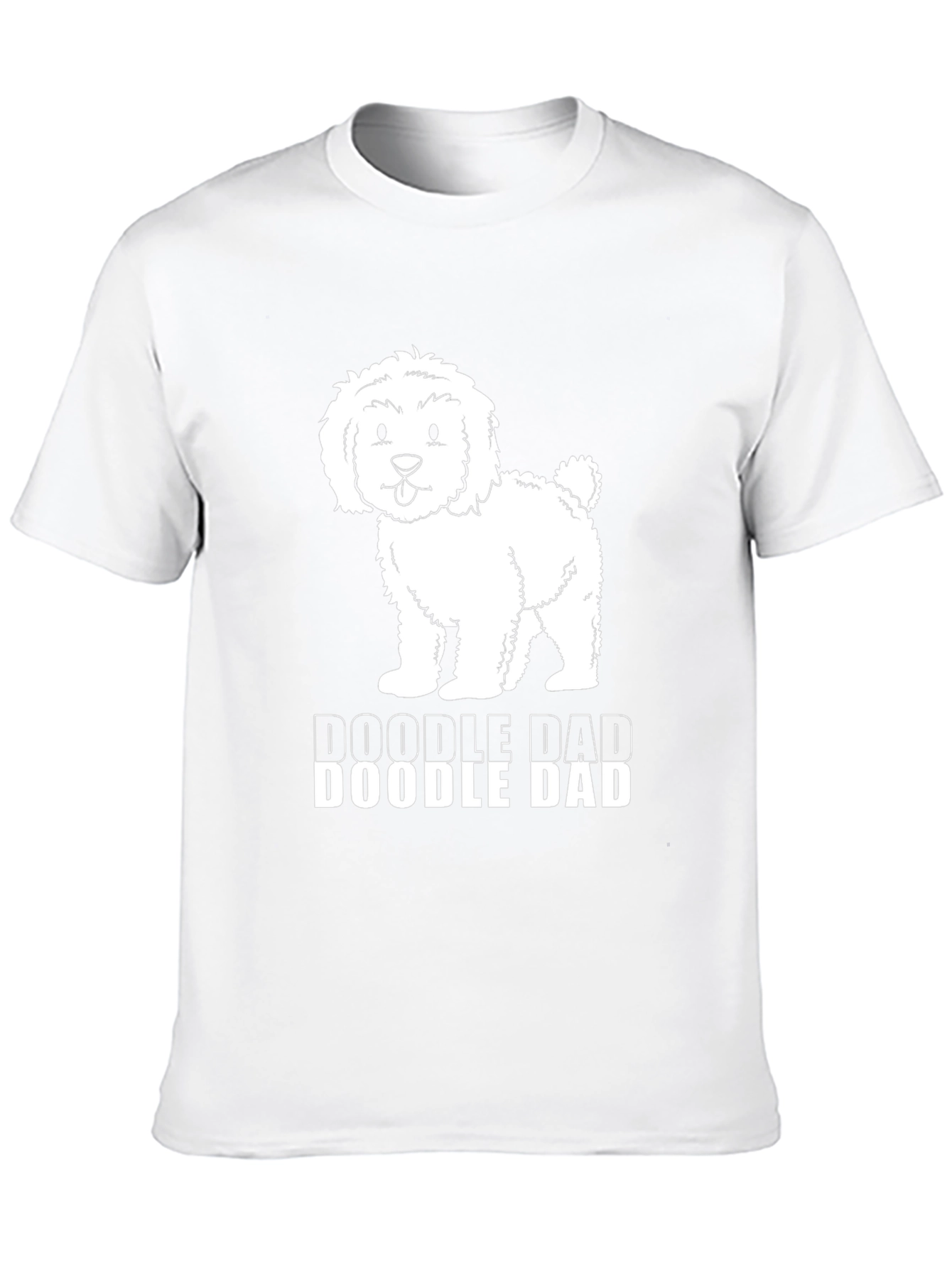 Doodle Dad Black T-Shirt