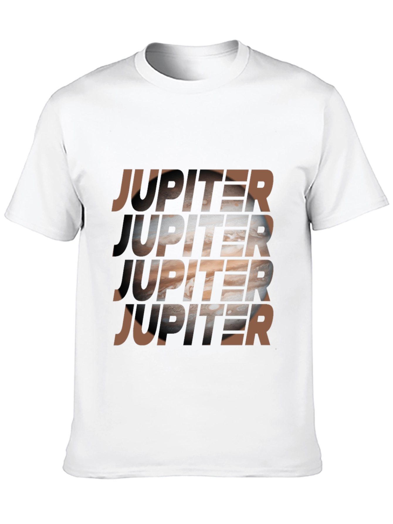 Jupiter Graphic T-Shirt - Mens Space Design Tee