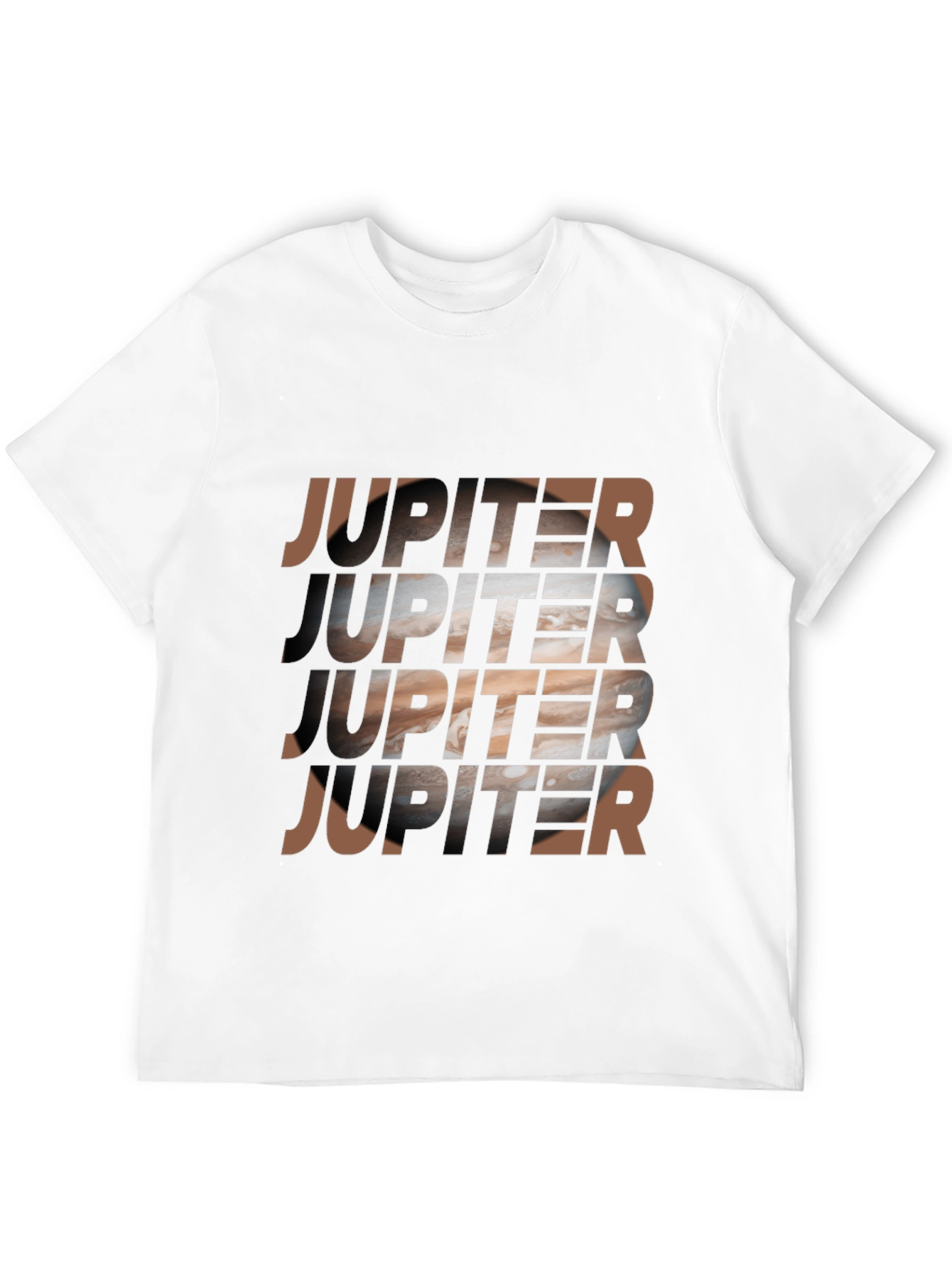 Jupiter Graphic T-Shirt - Mens Space Design Tee