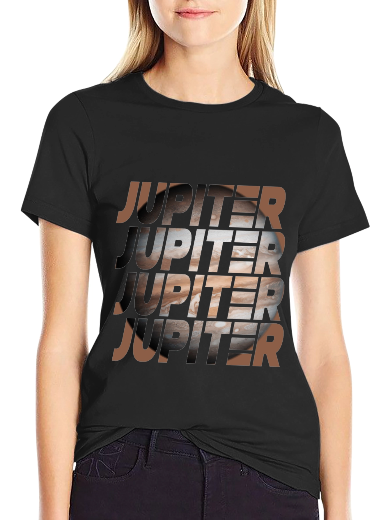Jupiter Graphic T-Shirt - Mens Space Design Tee