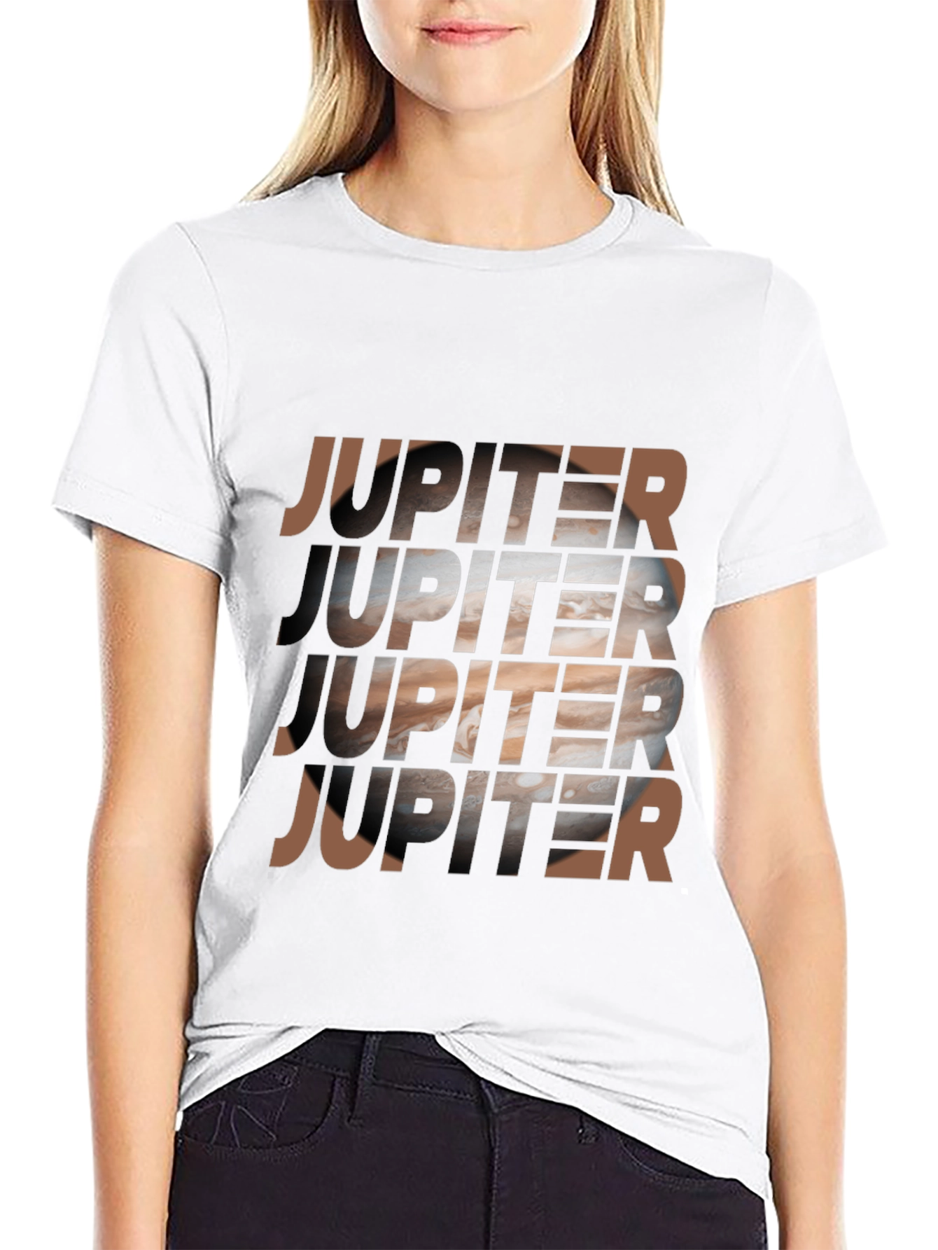 Jupiter Graphic T-Shirt - Mens Space Design Tee
