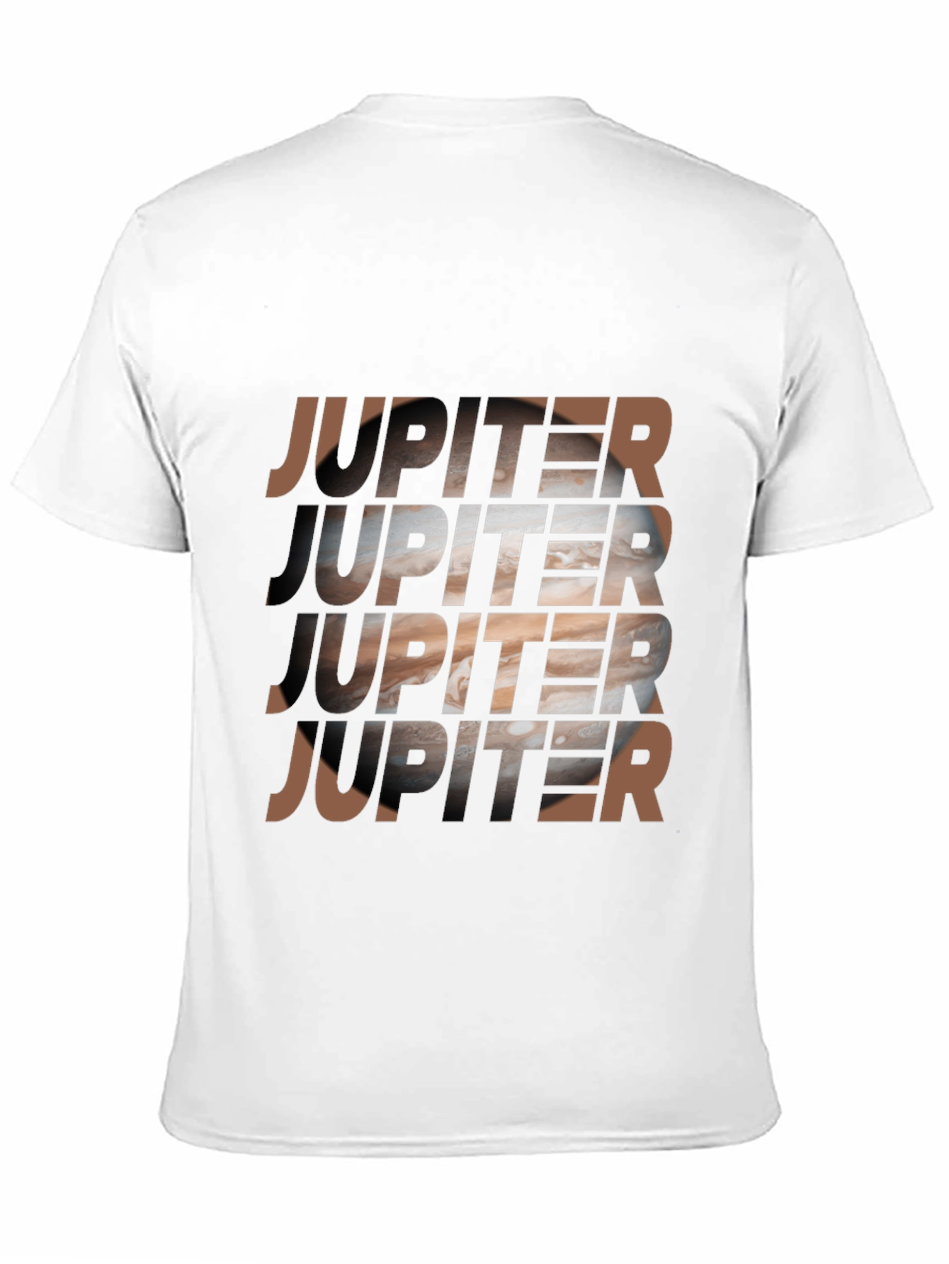 Jupiter Graphic T-Shirt - Mens Space Design Tee