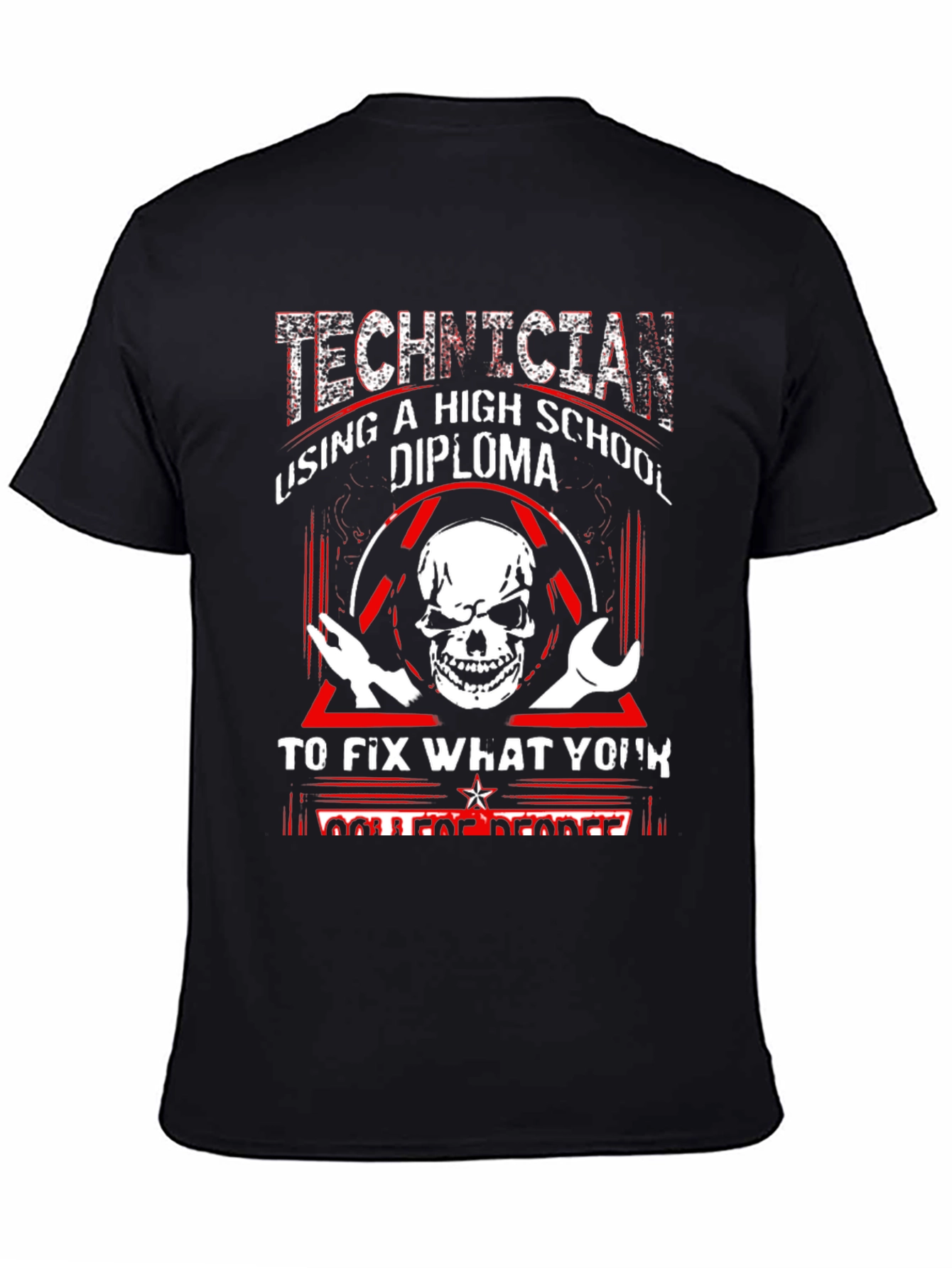 Technician High School Diploma T-Shirt