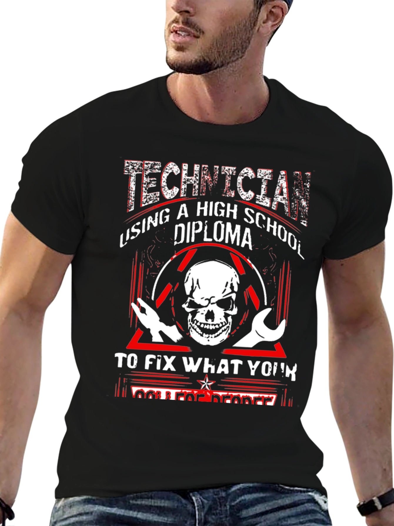 Technician High School Diploma T-Shirt