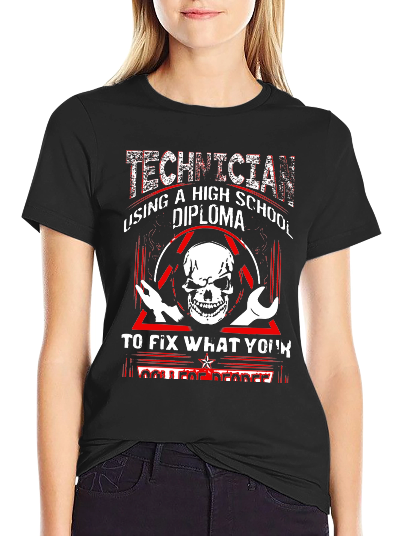 Technician High School Diploma T-Shirt