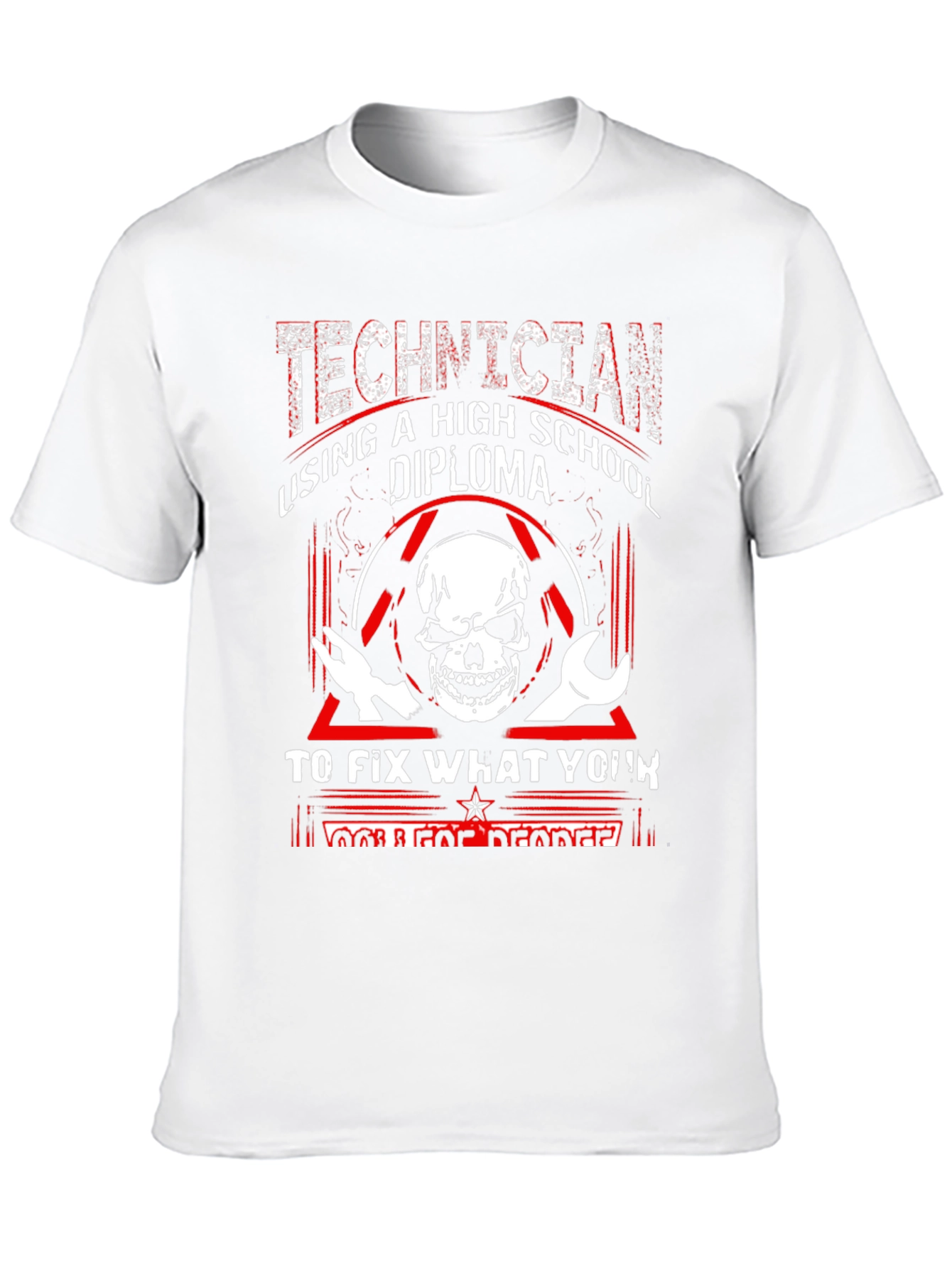 Technician High School Diploma T-Shirt