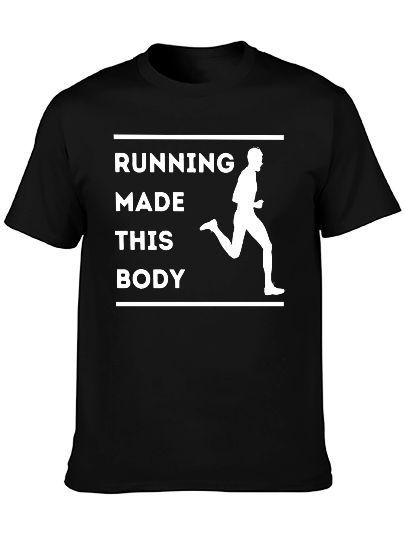 Running Made This Body T-Shirt - Fitness Motivation