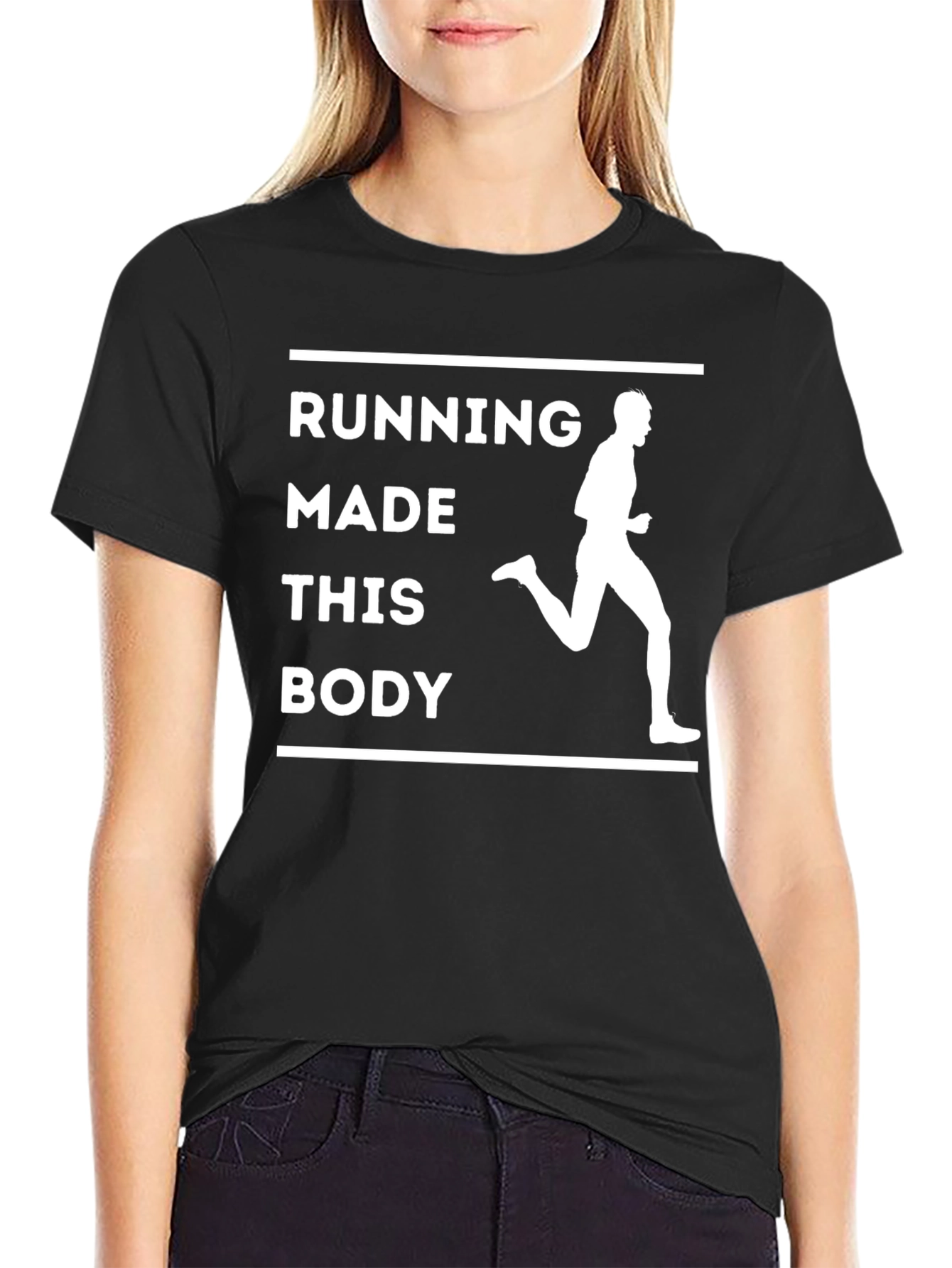 Running Made This Body T-Shirt - Fitness Motivation