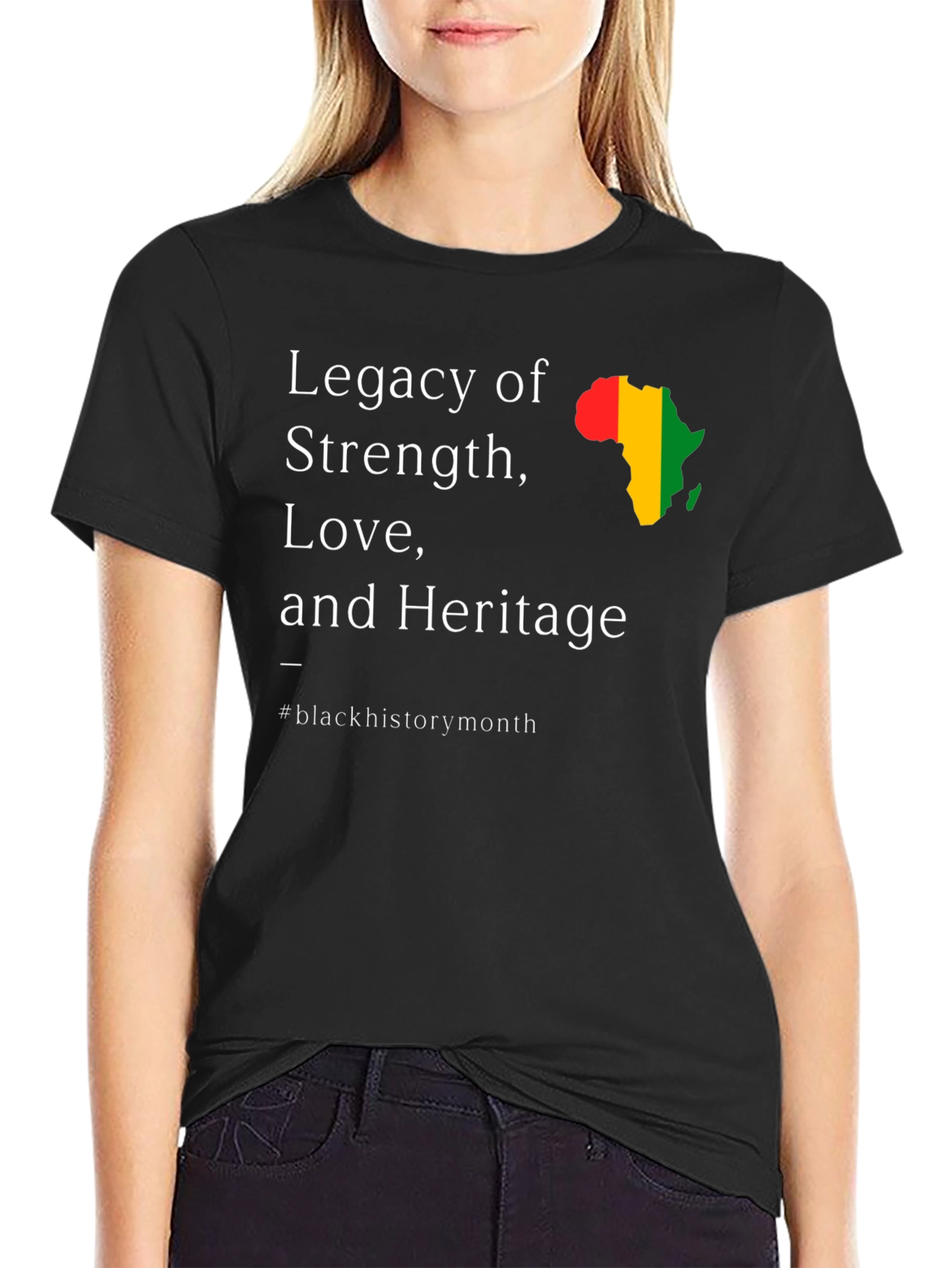 Legacy of Strength Black History Month T-Shirt
