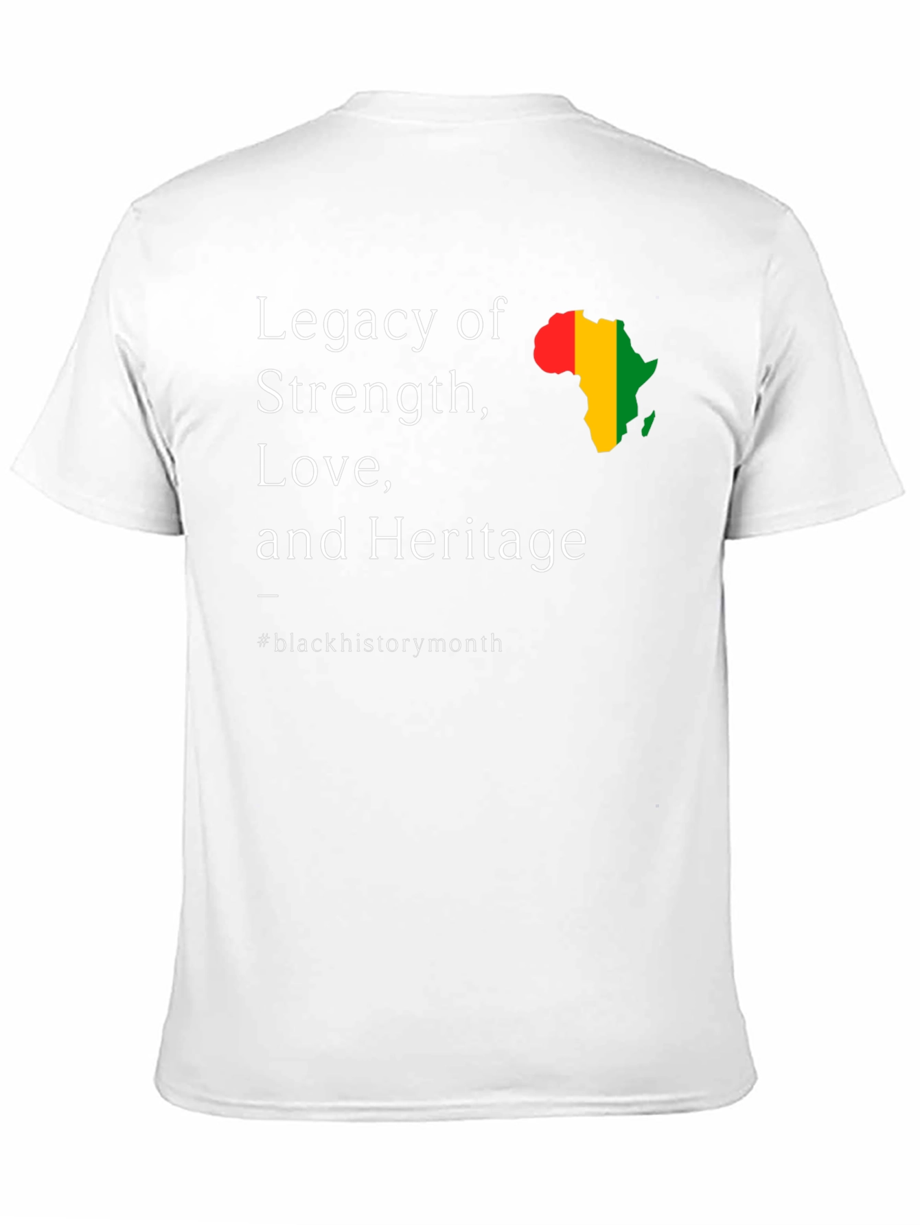 Legacy of Strength Black History Month T-Shirt