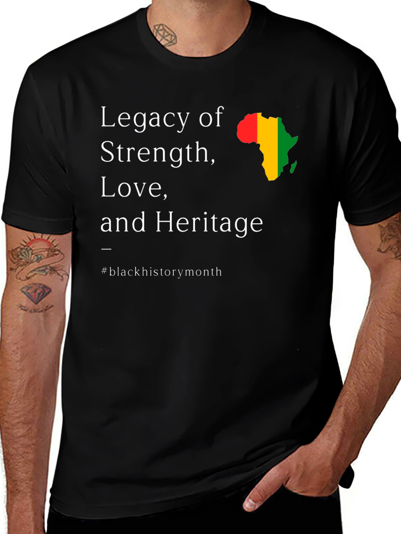 Legacy of Strength Black History Month T-Shirt