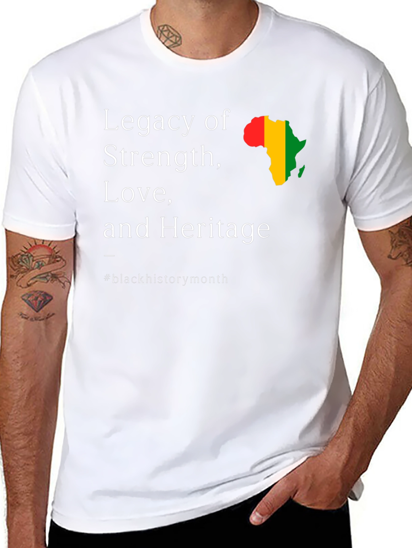 Legacy of Strength Black History Month T-Shirt