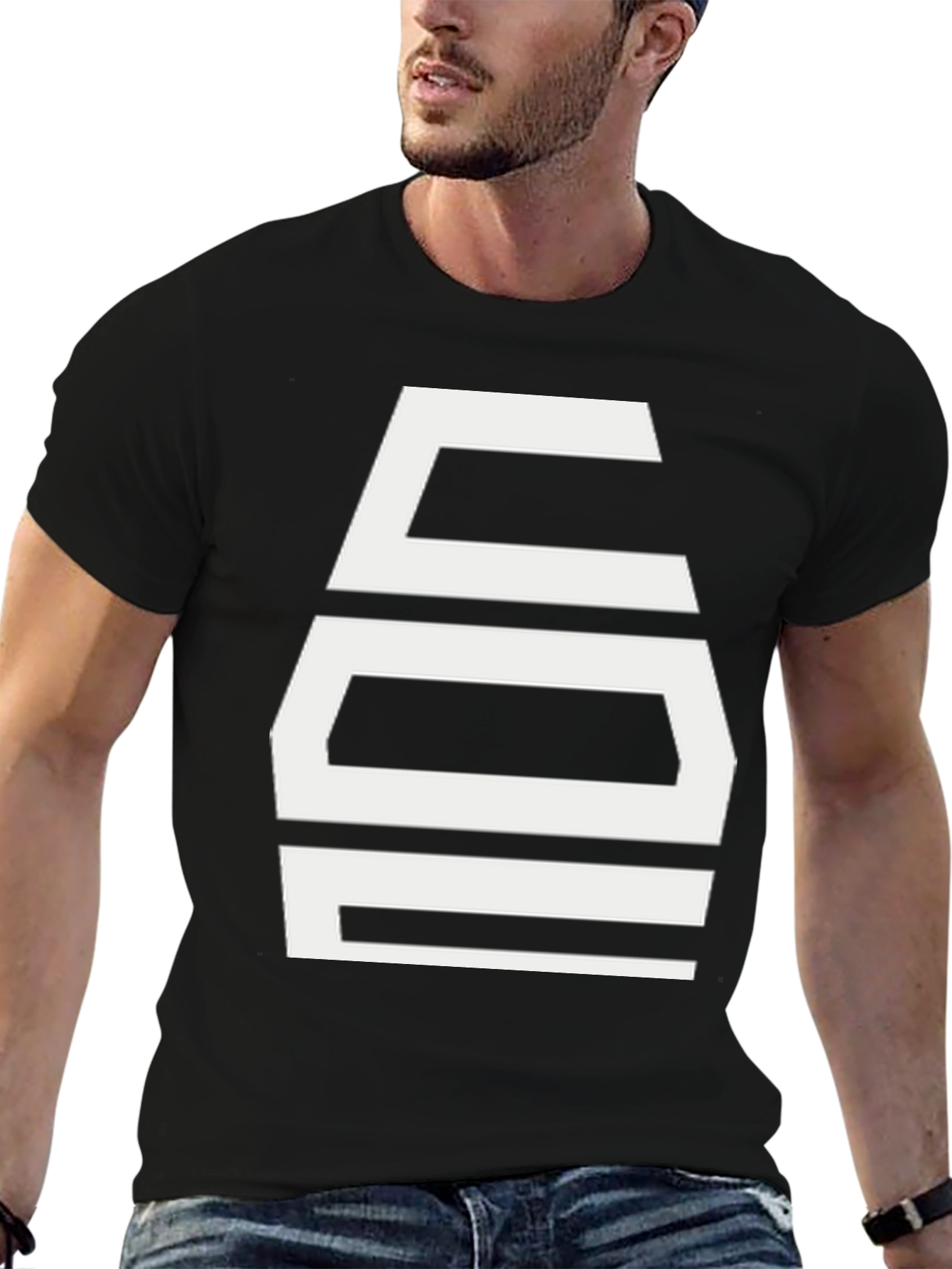 Bold Graphic Print Tee