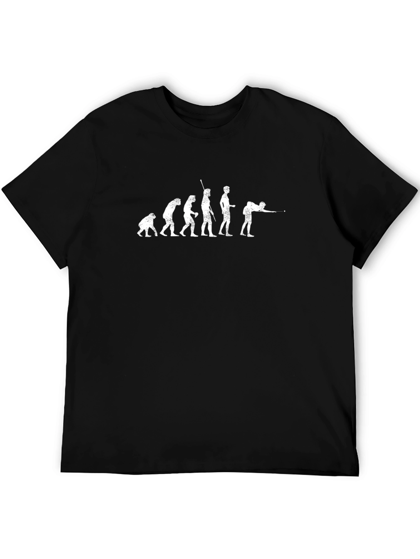 Evolution of Pool Black T-Shirt