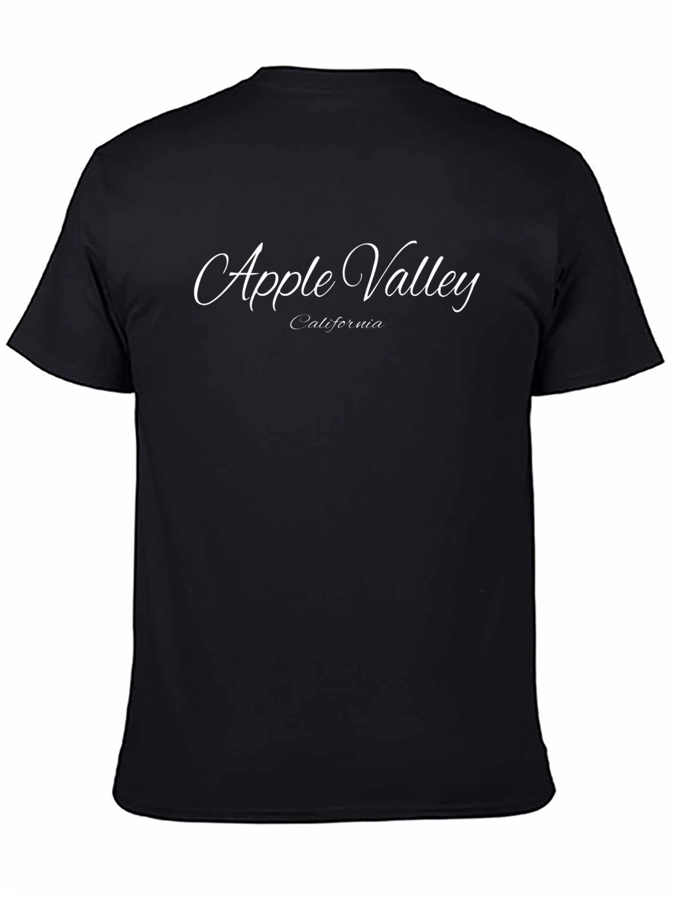 Apple Valley California Black T-Shirt