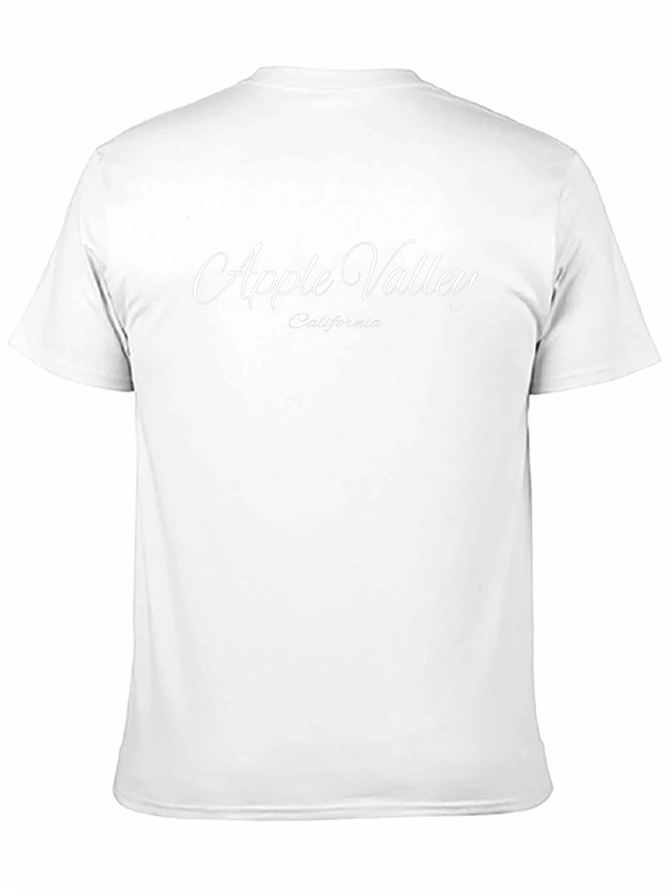 Apple Valley California Black T-Shirt