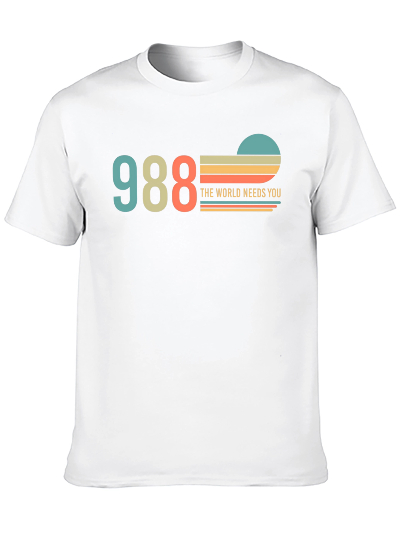 988 The World Needs You Graphic T-Shirt