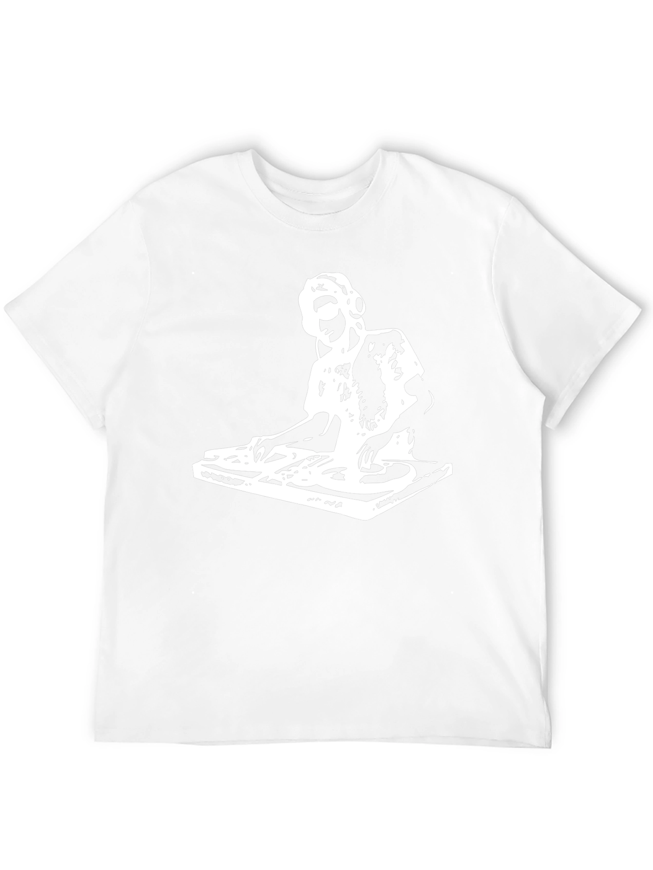 DJ Graphic Tee - Black Cotton