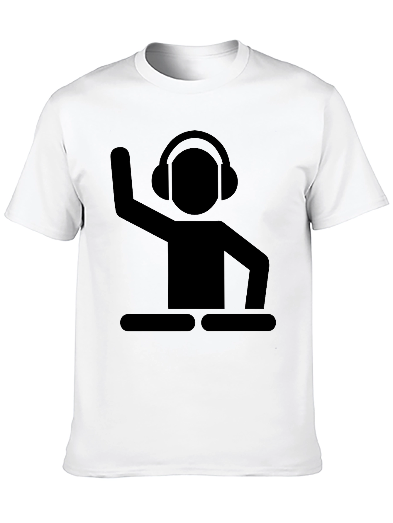 DJ Graphic Black T-Shirt