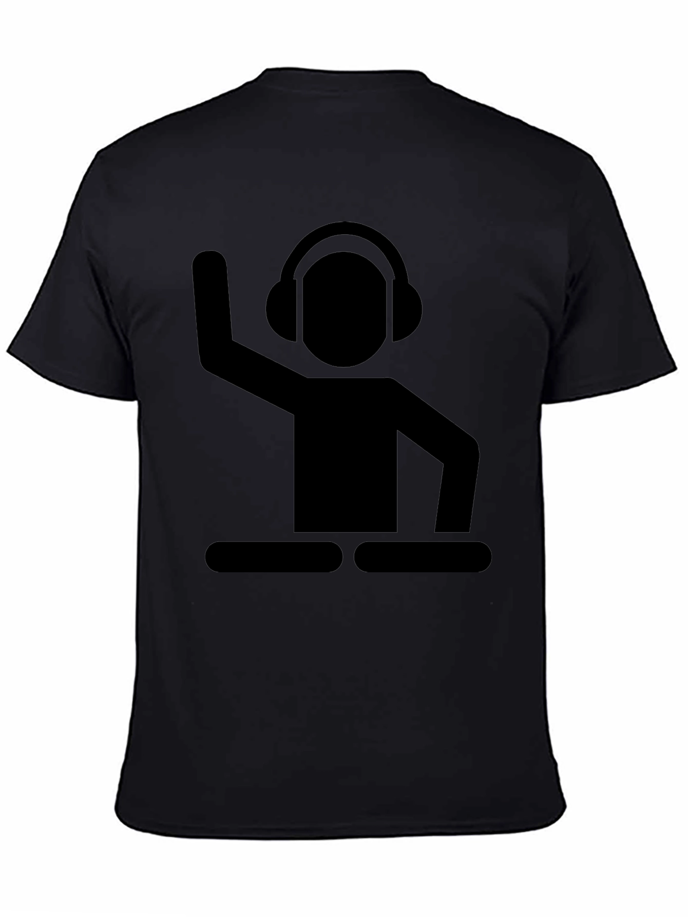 DJ Graphic Black T-Shirt