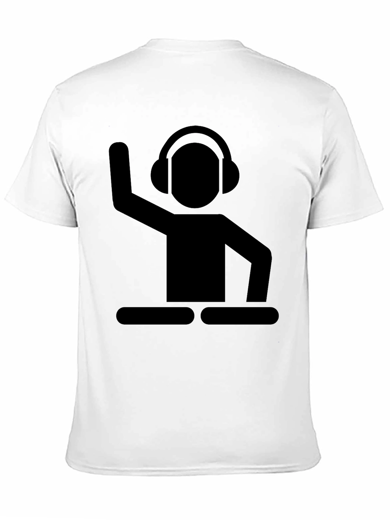 DJ Graphic Black T-Shirt
