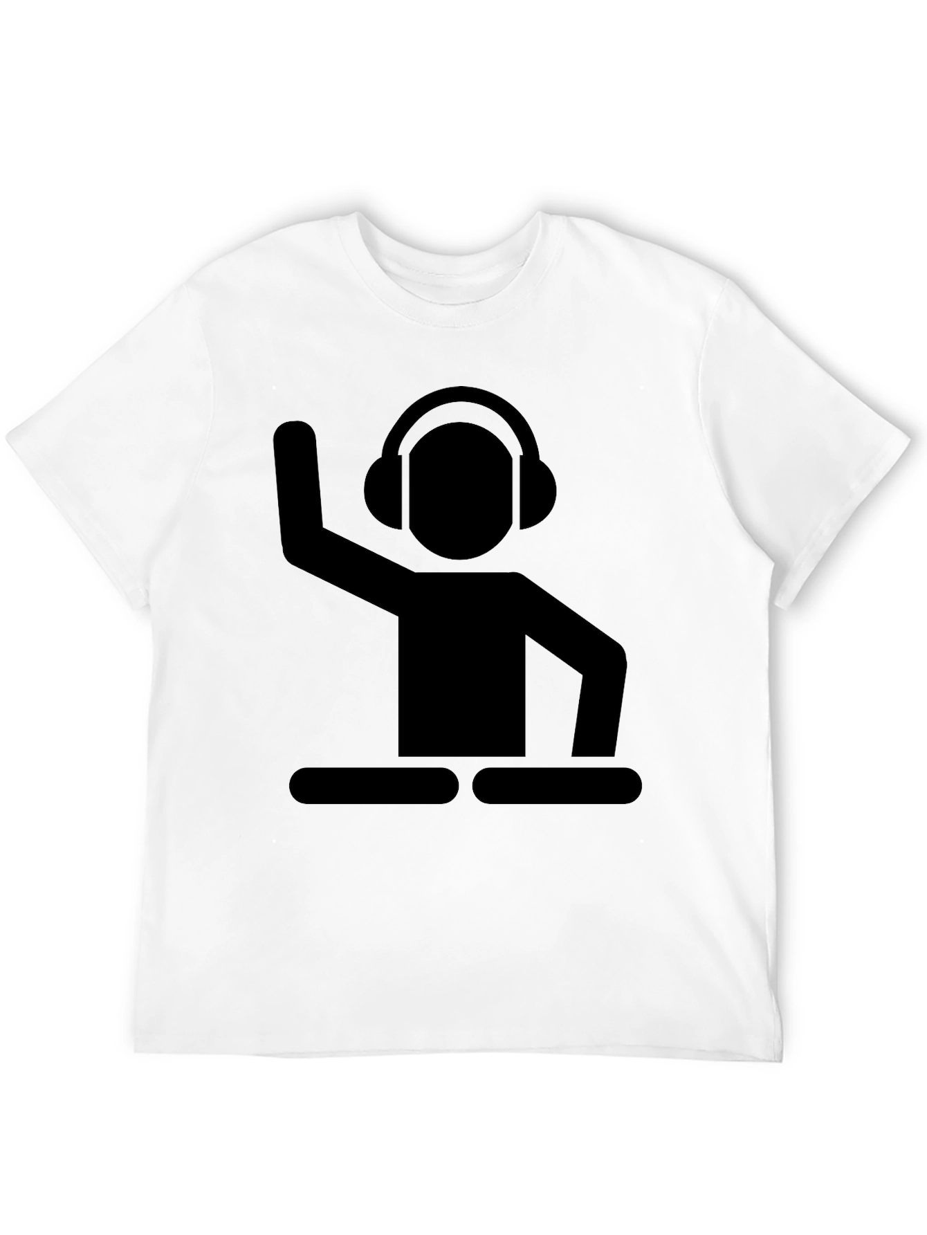DJ Graphic Black T-Shirt