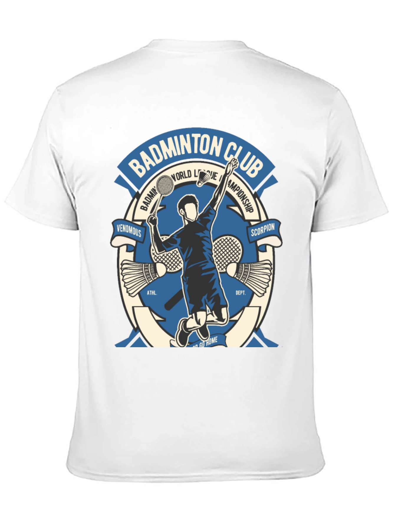Badminton Club Graphic Tee