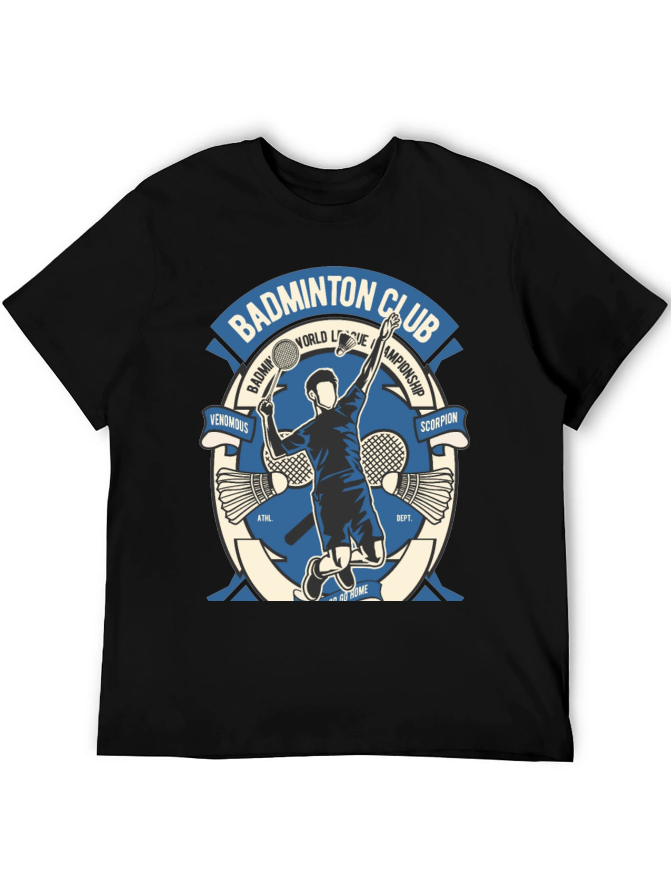 Badminton Club Graphic Tee