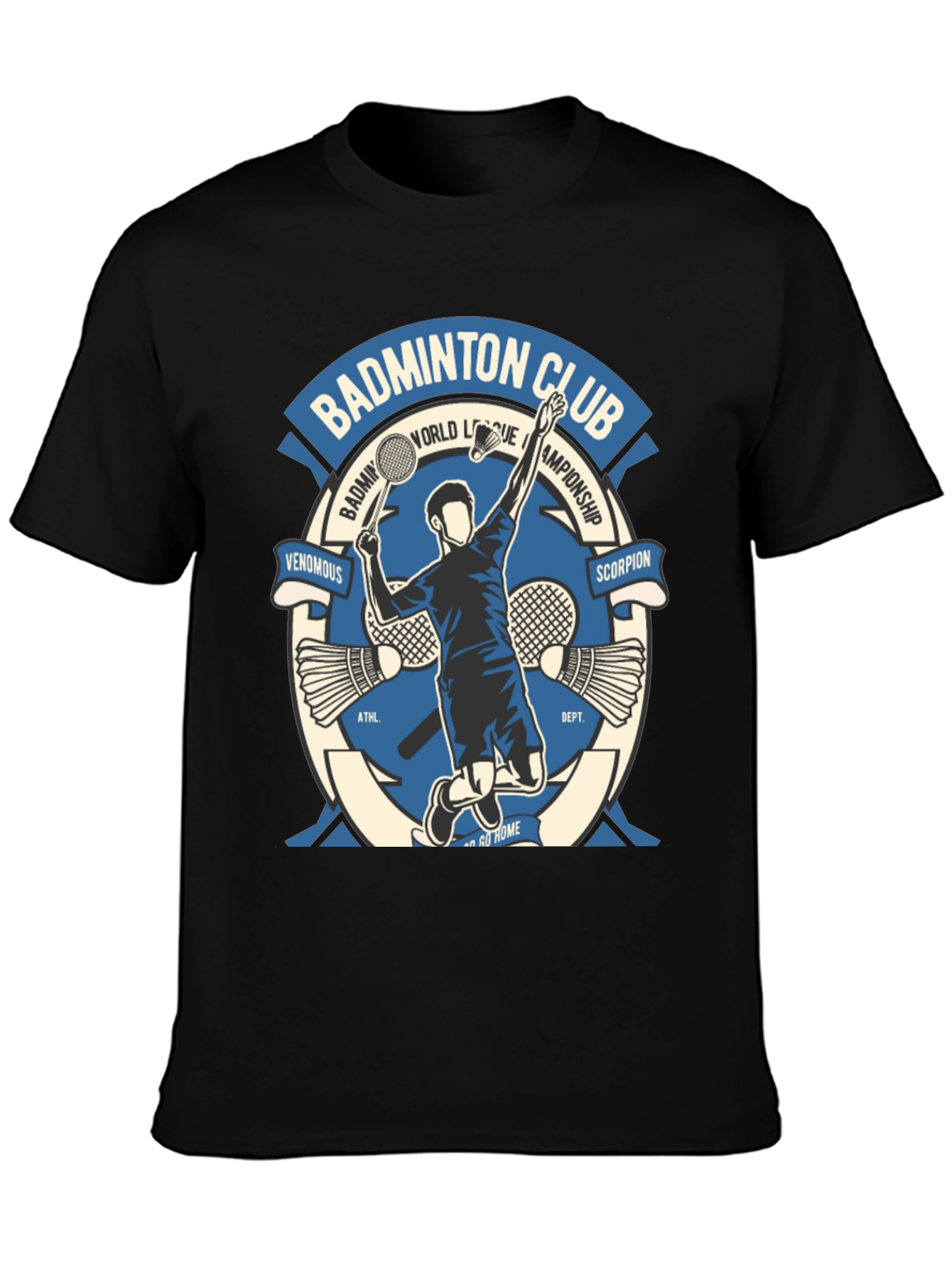 Badminton Club Graphic Tee