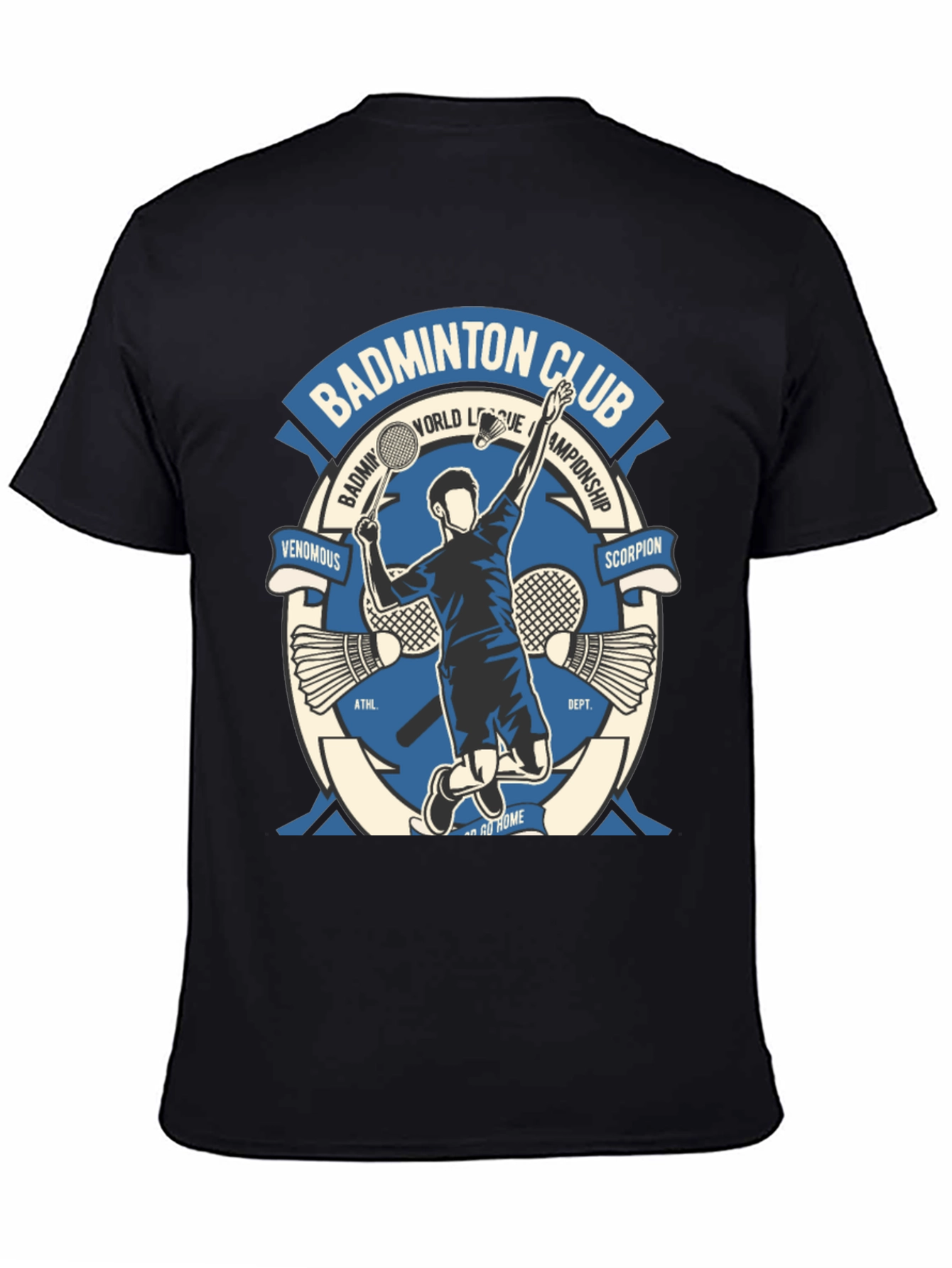 Badminton Club Graphic Tee