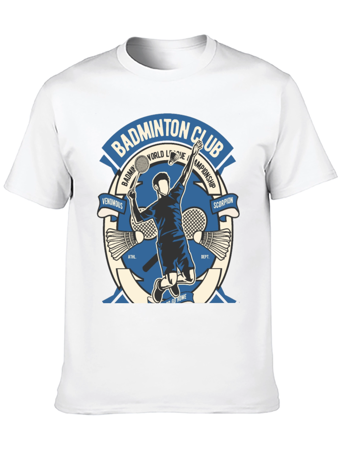 Badminton Club Graphic Tee