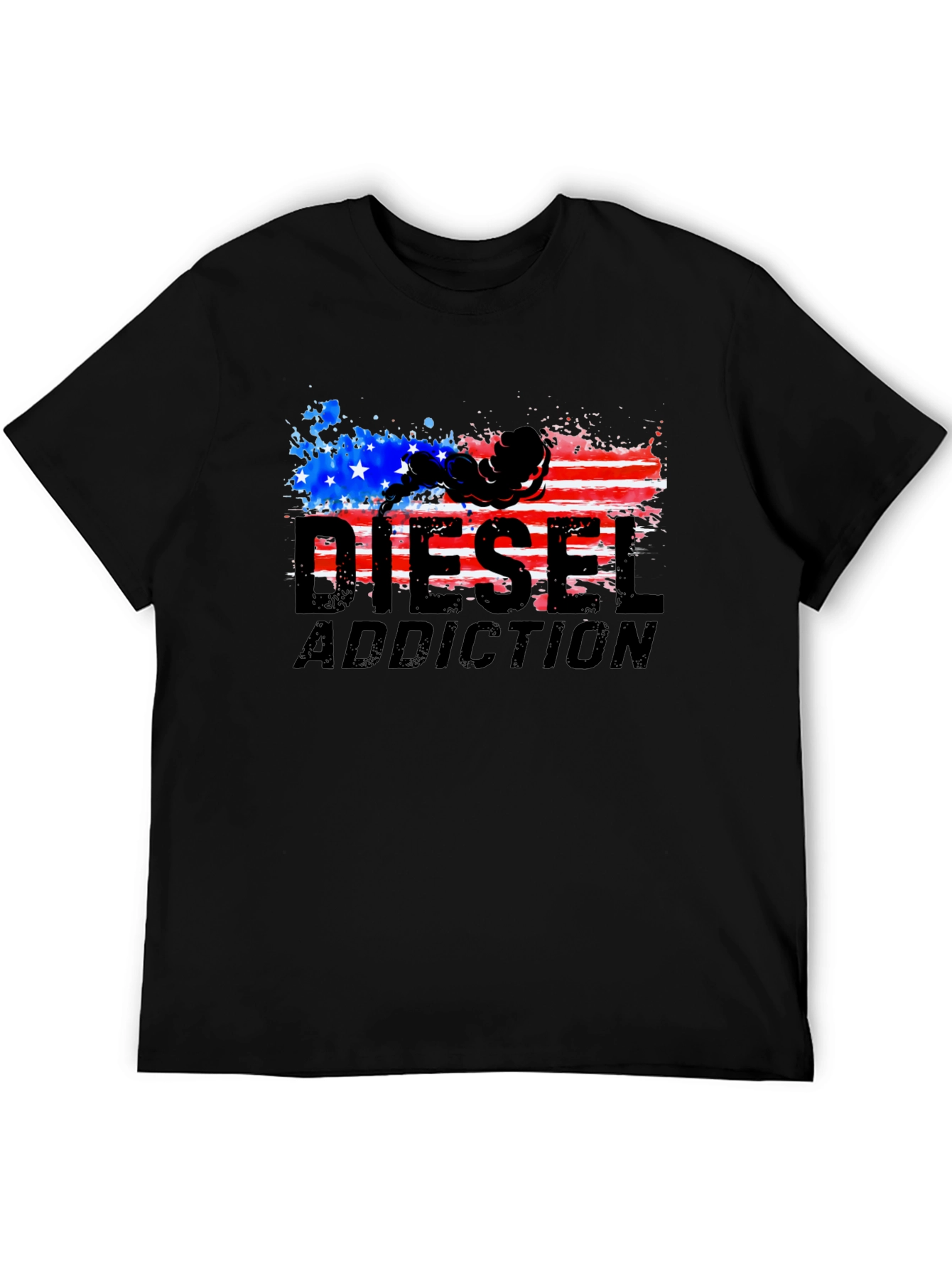 Diesel Addiction Patriotic Graphic T-Shirt