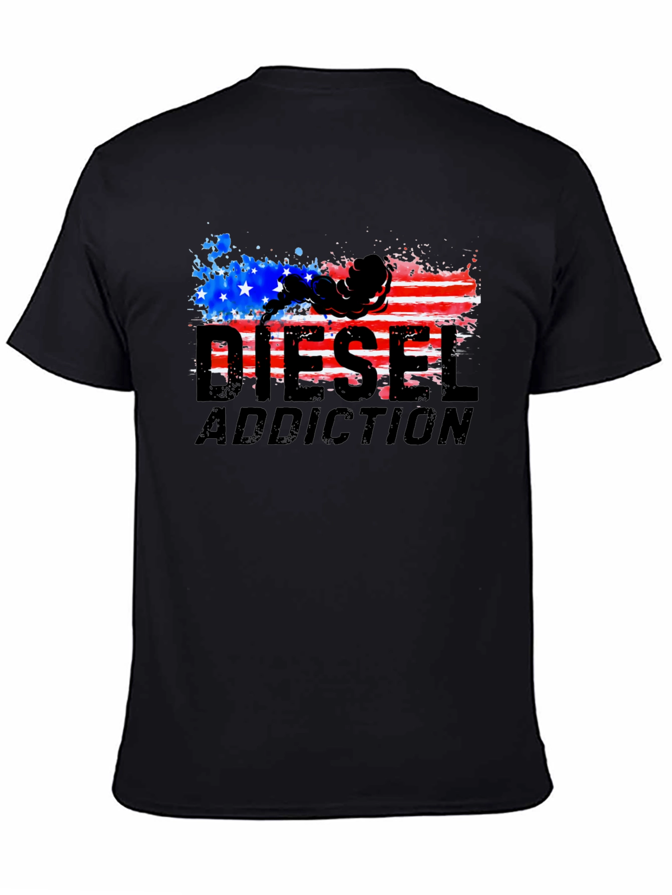 Diesel Addiction Patriotic Graphic T-Shirt