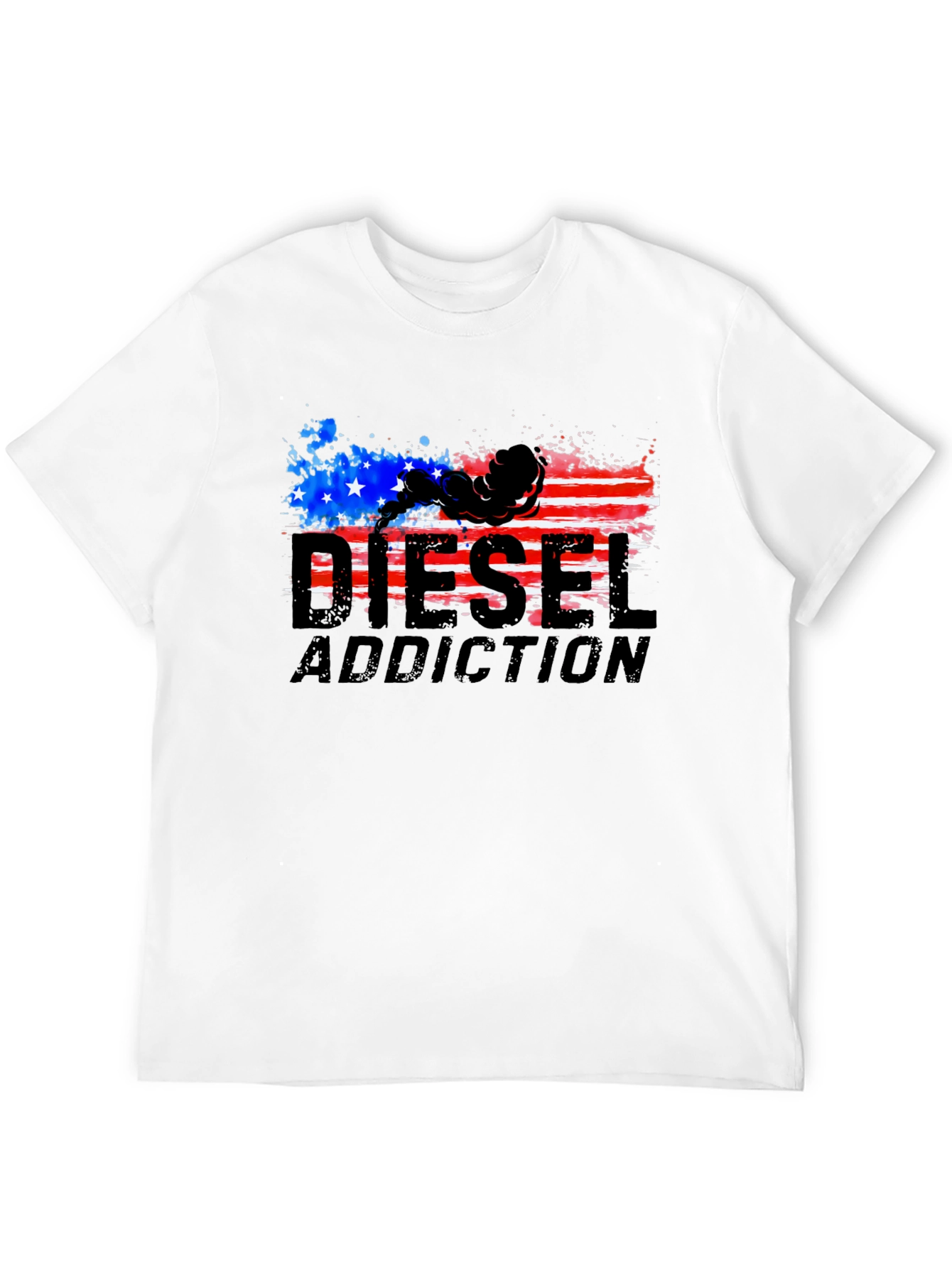 Diesel Addiction Patriotic Graphic T-Shirt