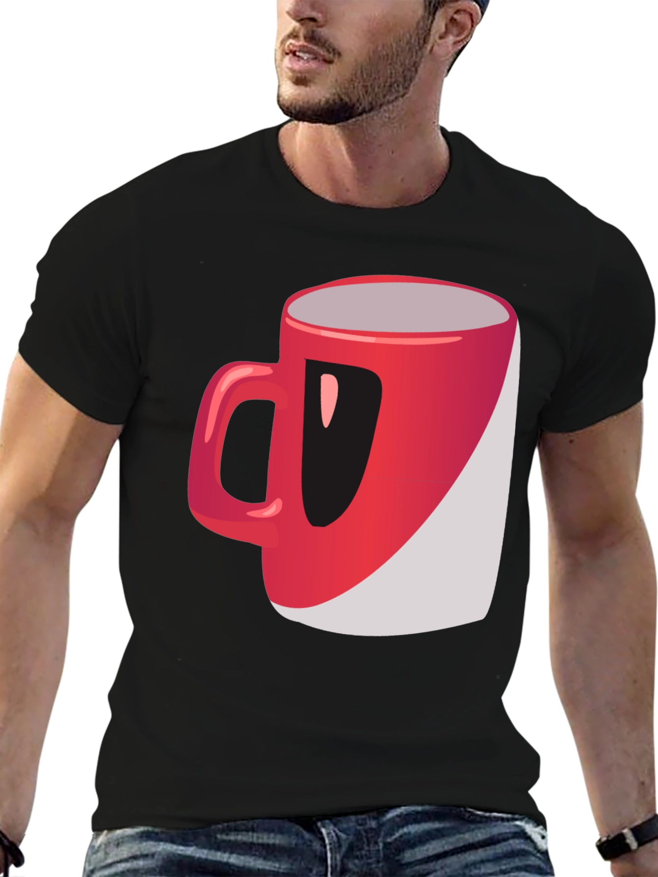 Coffee Mug Graphic Tee - Stylish & Unique
